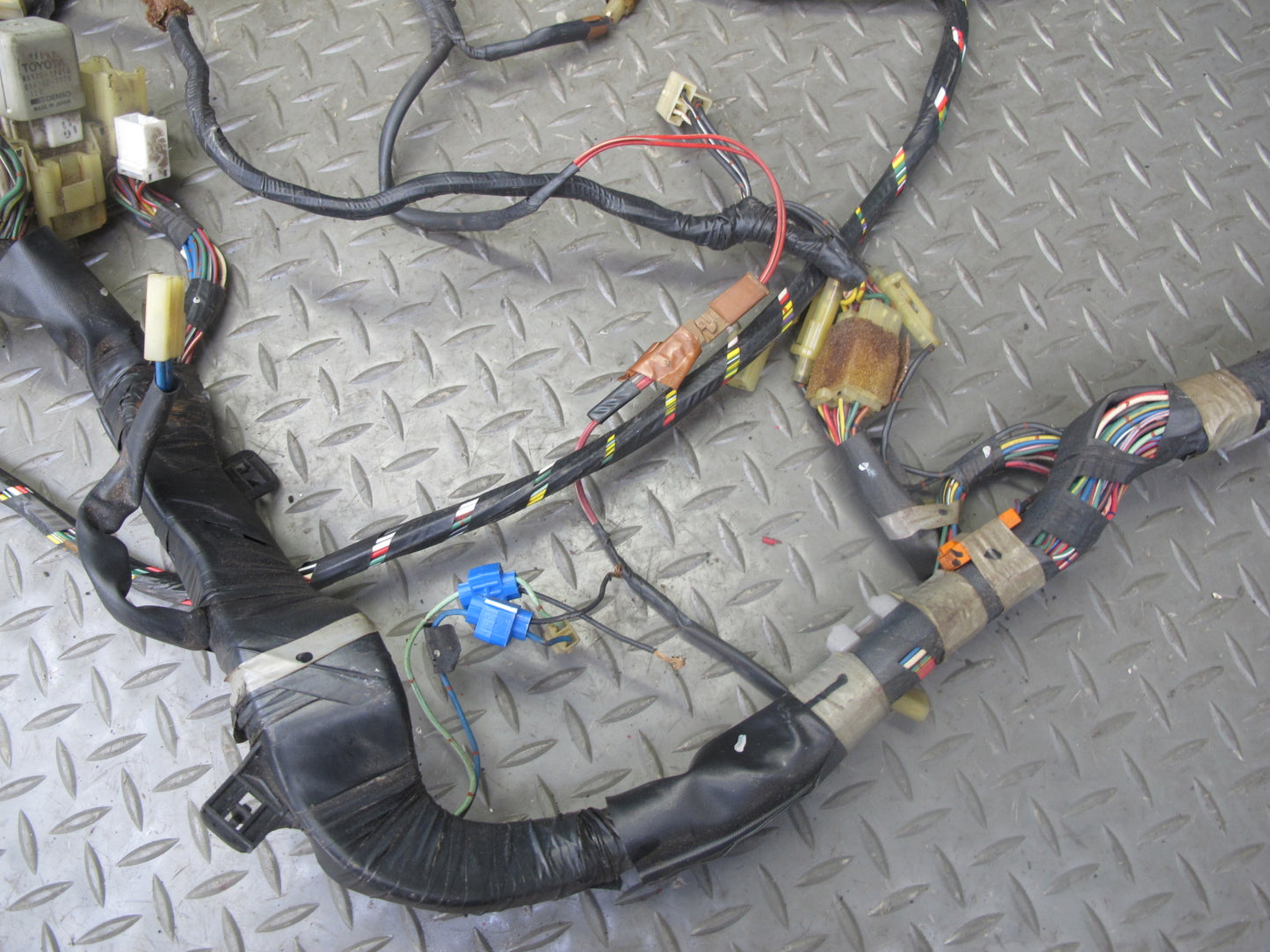 88-89 Toyota MR2 AW15 4AGELC M/T T-top Main Body Dash Wire Wiring Harness OEM
