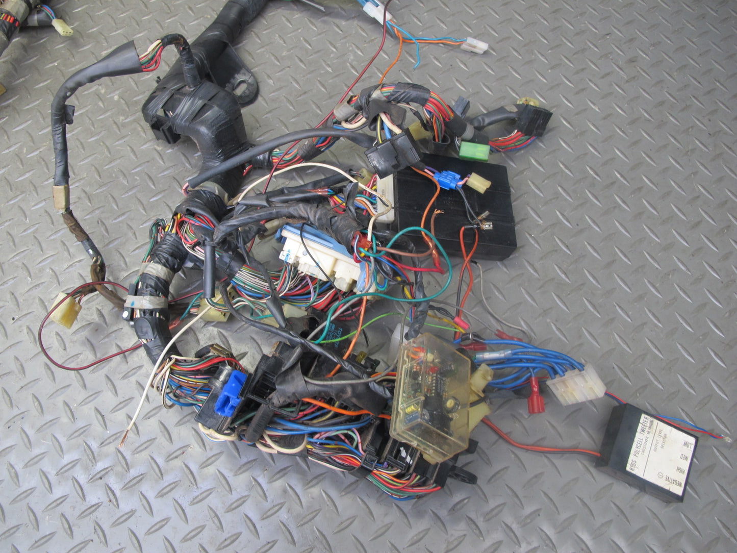 88-89 Toyota MR2 AW15 4AGELC M/T T-top Main Body Dash Wire Wiring Harness OEM