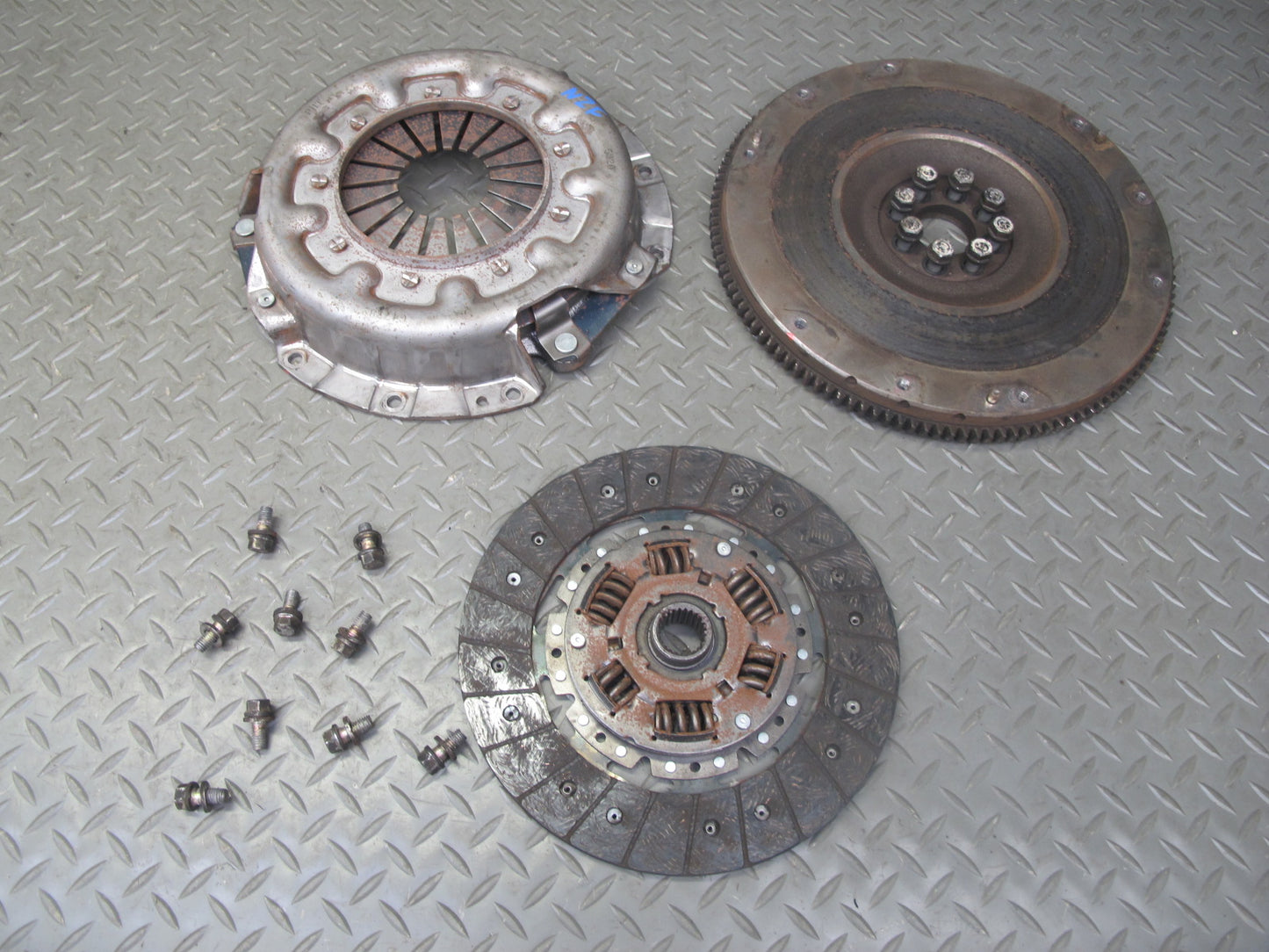 90-93 Nissan Z32 300ZX NA M/T Manual Transmission Clutch Flywheel Set
