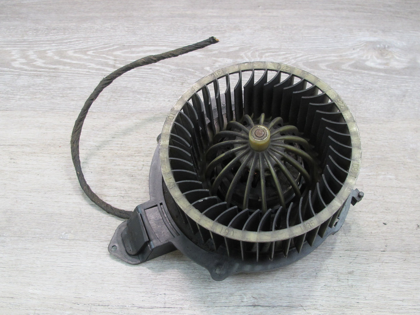 75-85 Mercedes W123 A/C Heater Blower Motor Fan 1238201642 OEM