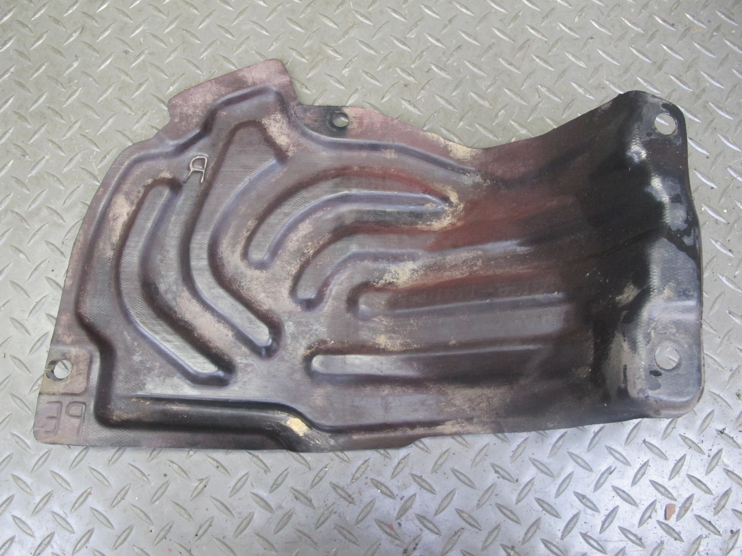 85-89 Toyota MR2 Left Right Radiator Headlight Fender Liner Shield Cover Set OEM