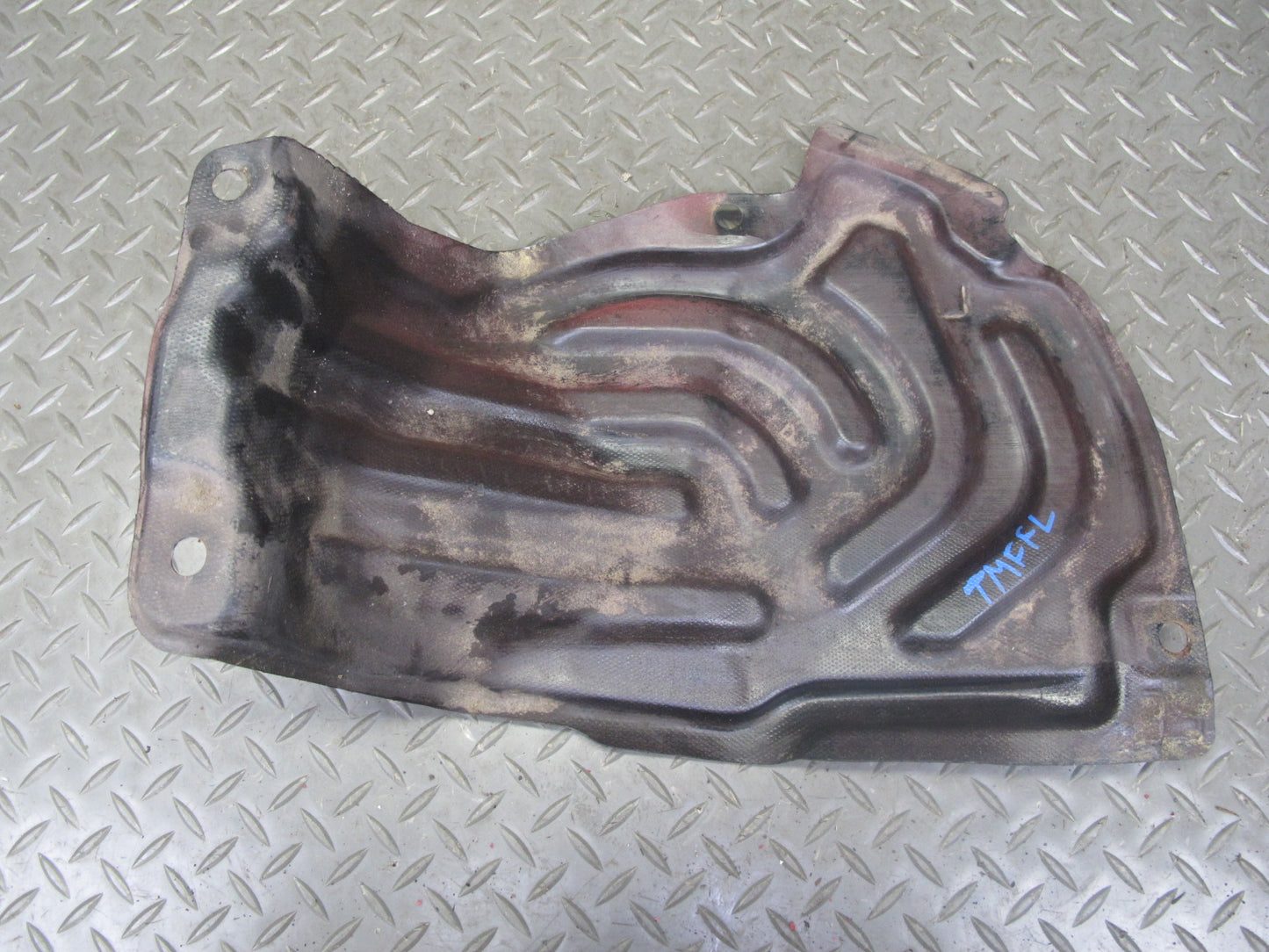 85-89 Toyota MR2 Left Right Radiator Headlight Fender Liner Shield Cover Set OEM