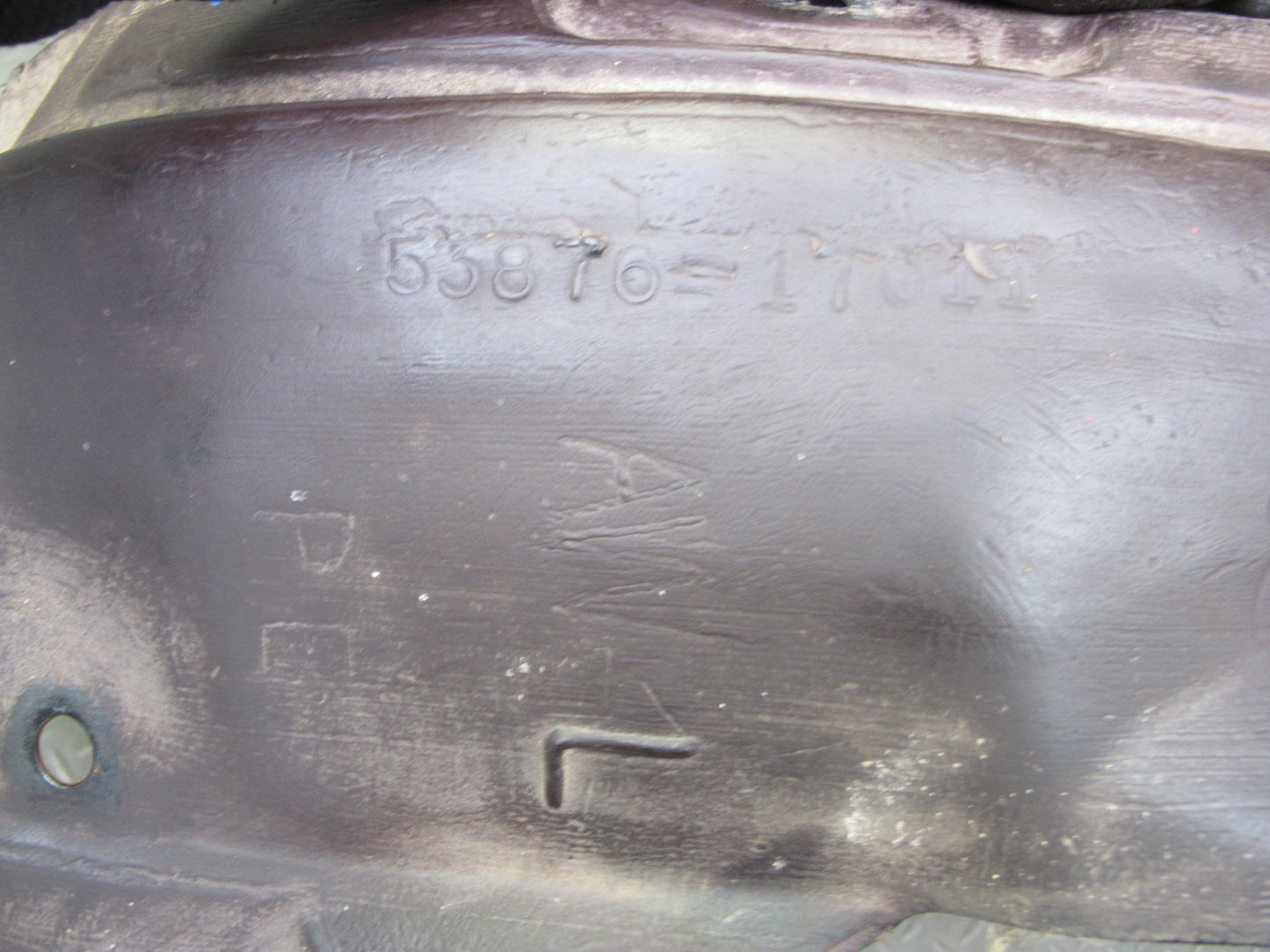 85-89 Toyota MR2 Left Right Radiator Headlight Fender Liner Shield Cover Set OEM