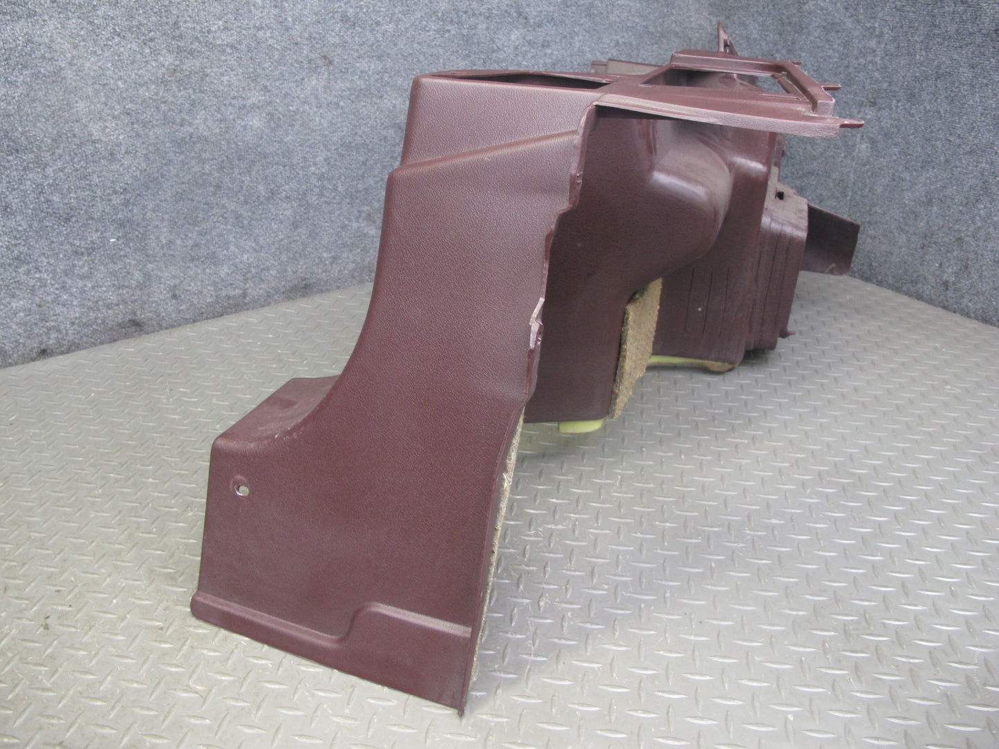86-92 Toyota Supra MK3 NA Rear Left Quarter Trunk Trim Cover Panel Maroon OEM