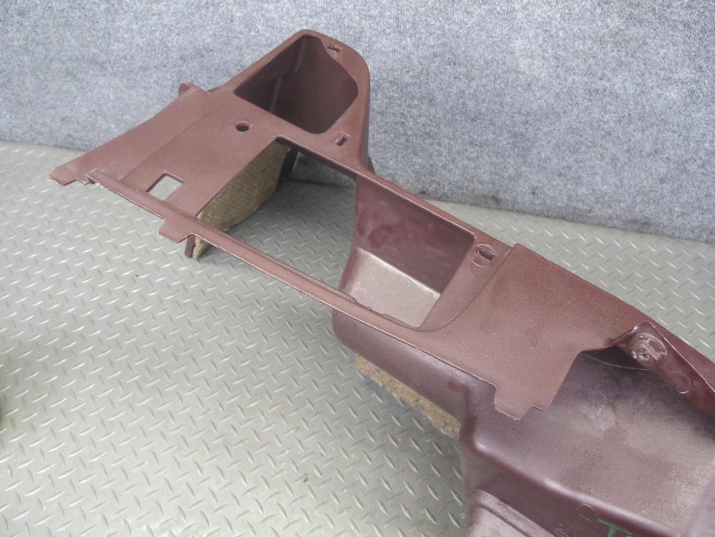 86-92 Toyota Supra MK3 NA Rear Left Quarter Trunk Trim Cover Panel Maroon OEM