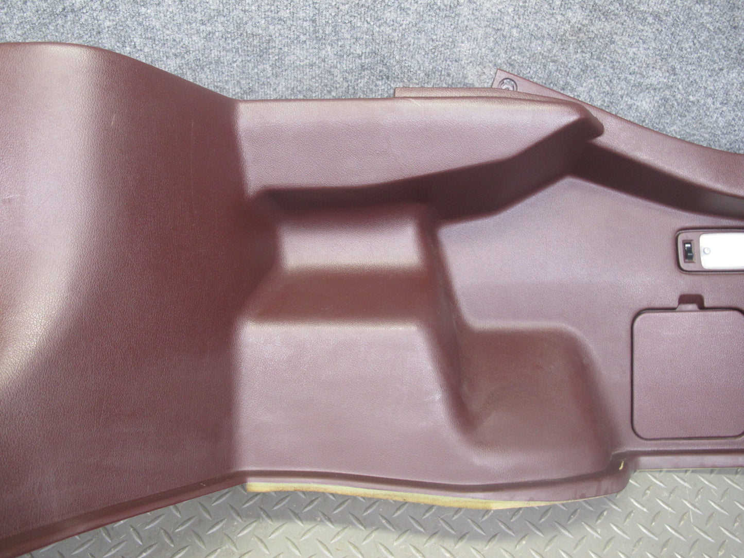 86-92 Toyota Supra MK3 NA Rear Right Quarter Trunk Trim Cover Panel Maroon OEM