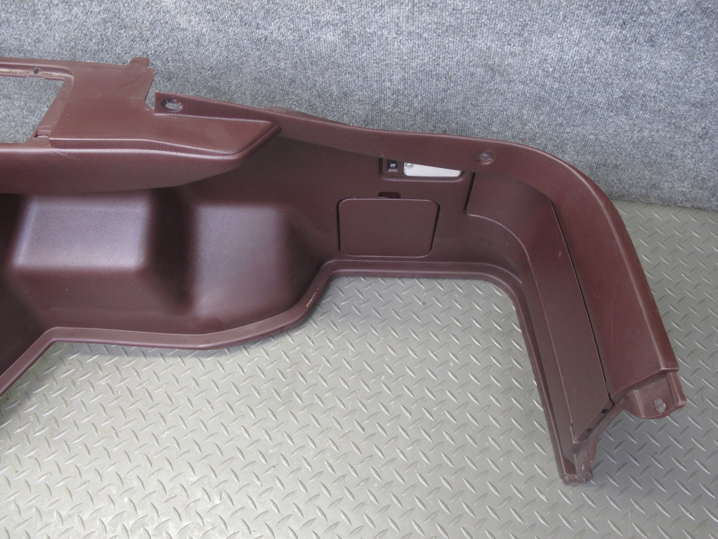 86-92 Toyota Supra MK3 NA Rear Right Quarter Trunk Trim Cover Panel Maroon OEM