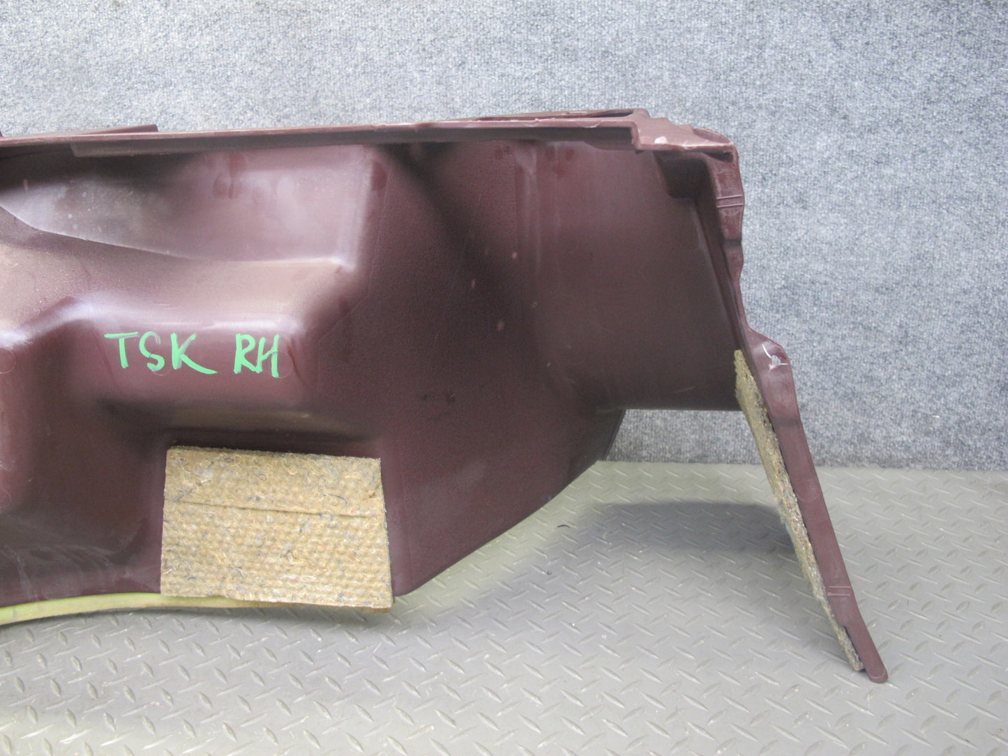 86-92 Toyota Supra MK3 NA Rear Right Quarter Trunk Trim Cover Panel Maroon OEM