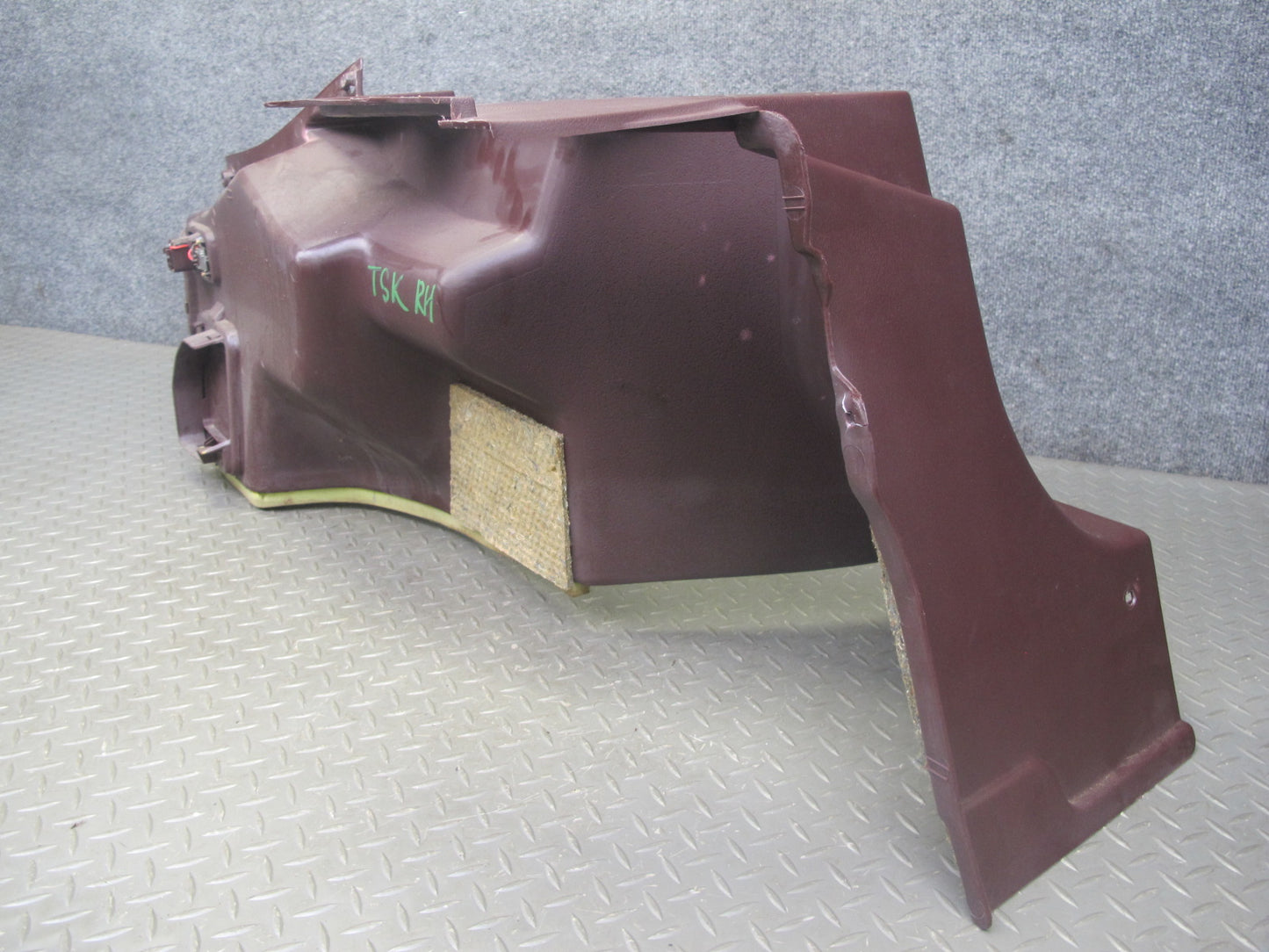 86-92 Toyota Supra MK3 NA Rear Right Quarter Trunk Trim Cover Panel Maroon OEM