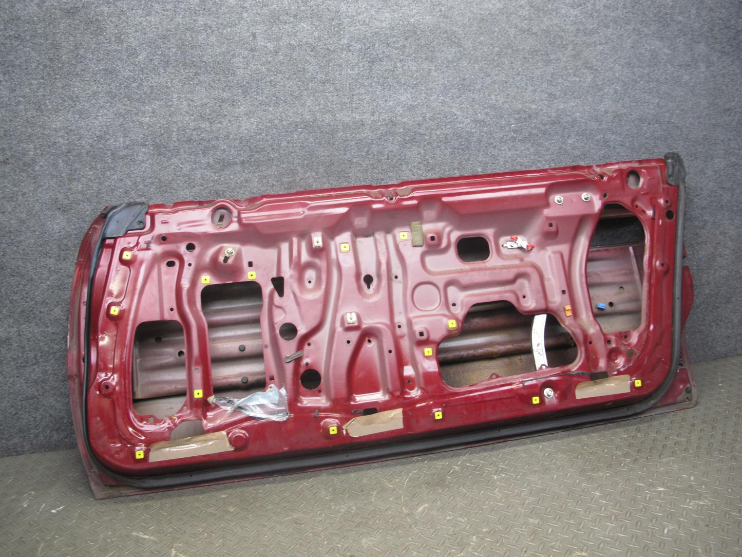 86-92 Toyota Supra MK3 NA Right Passenger Door Shell Panel RED OEM