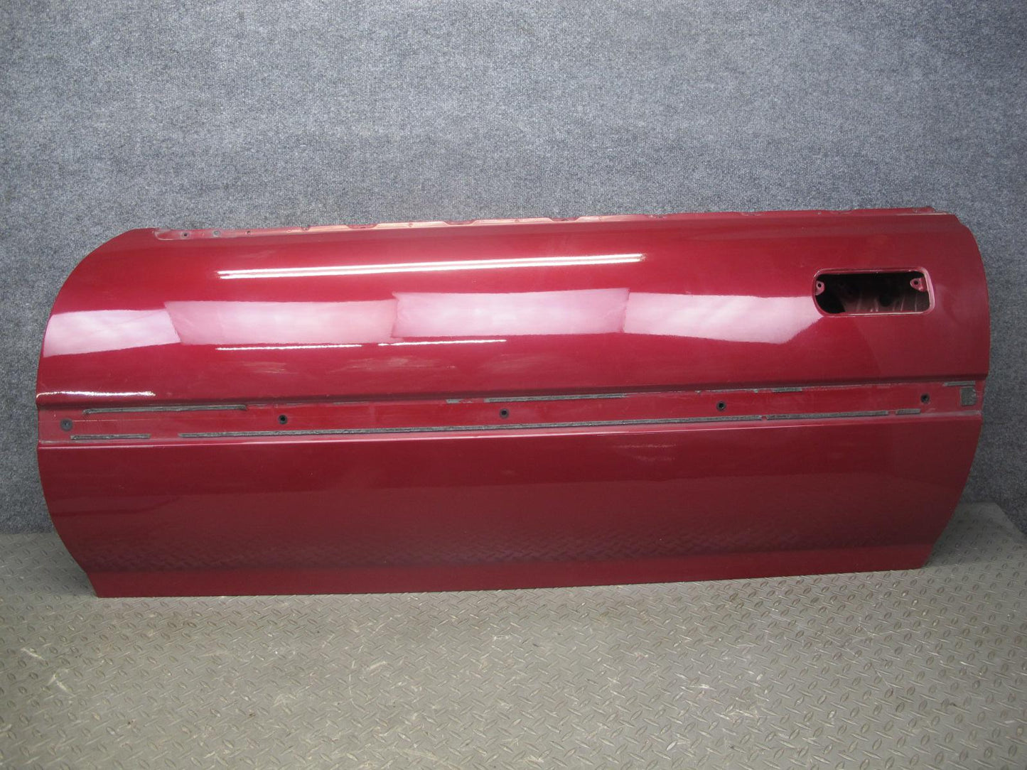 86-92 Toyota Supra MK3 NA Left Driver Door Shell Panel RED OEM