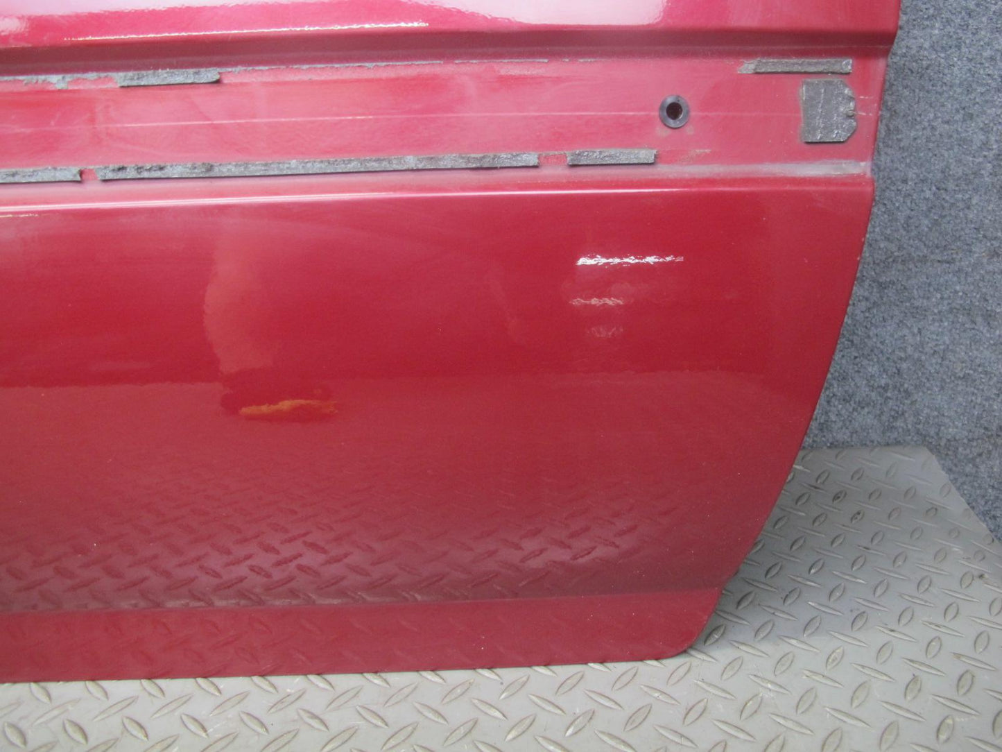 86-92 Toyota Supra MK3 NA Left Driver Door Shell Panel RED OEM