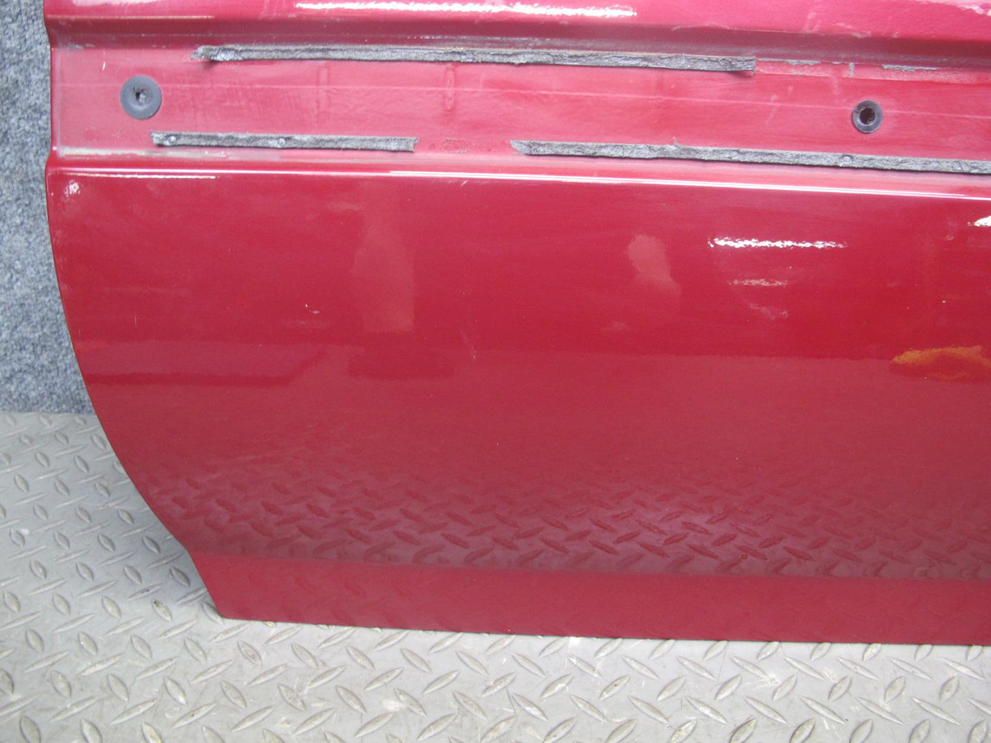 86-92 Toyota Supra MK3 NA Left Driver Door Shell Panel RED OEM