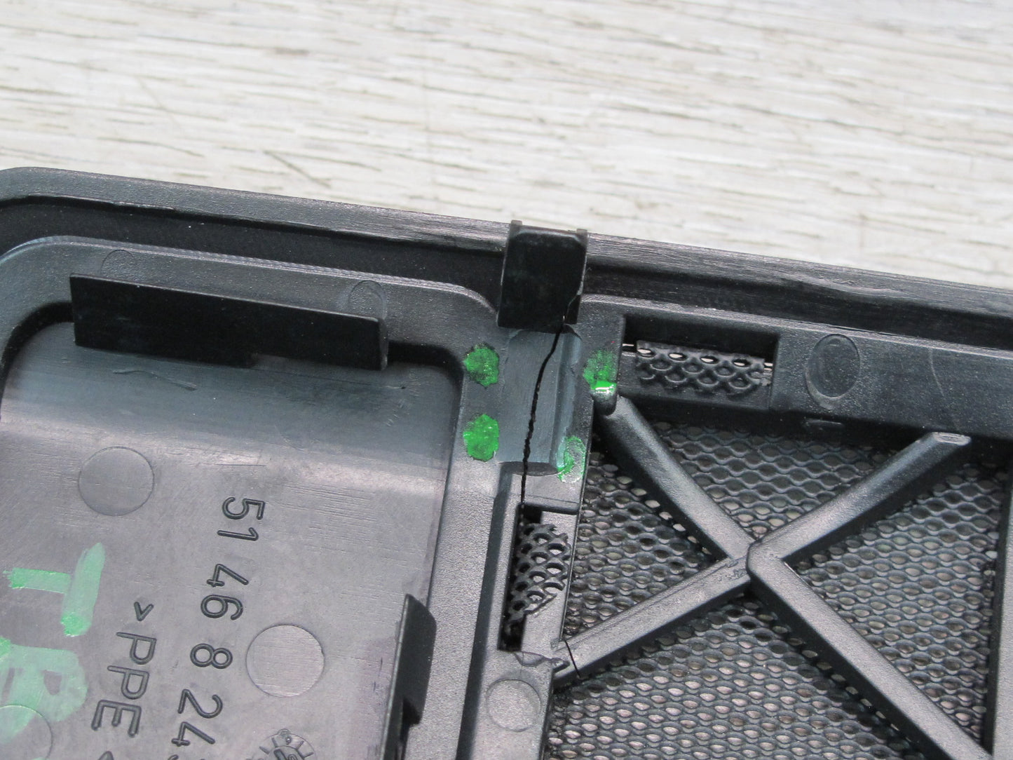 2001-2006 BMW E46 M3 Rear Left & Right Shelf Speaker Trim Grille Cover Set of 2