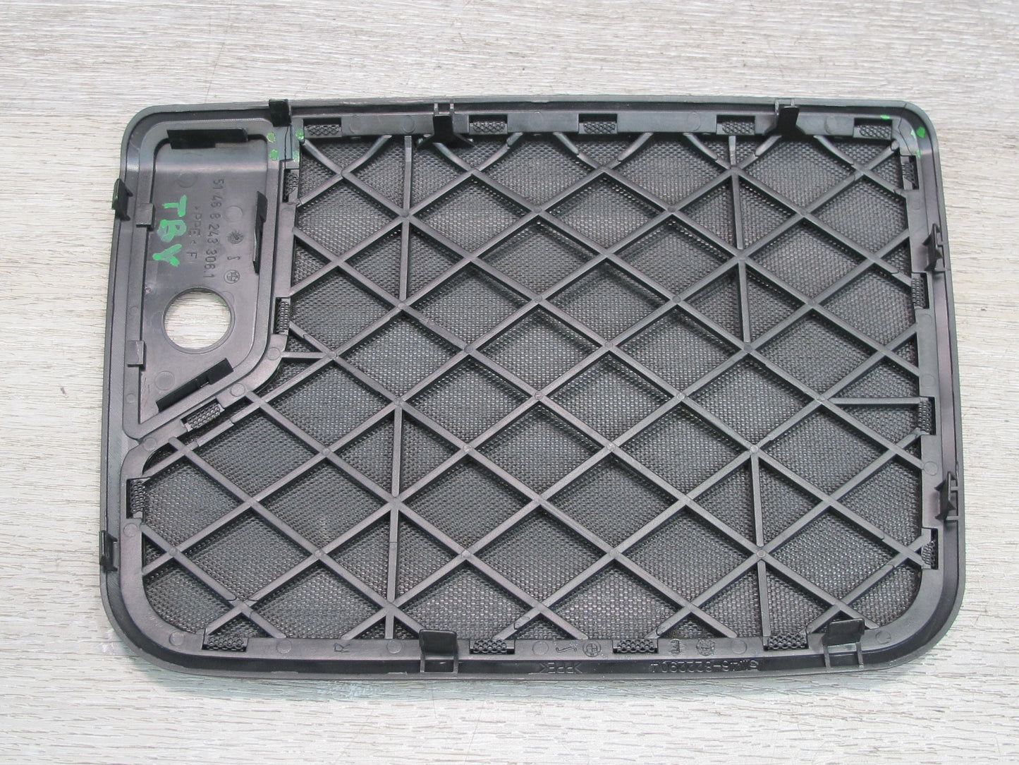 2001-2006 BMW E46 M3 Rear Left & Right Shelf Speaker Trim Grille Cover Set of 2