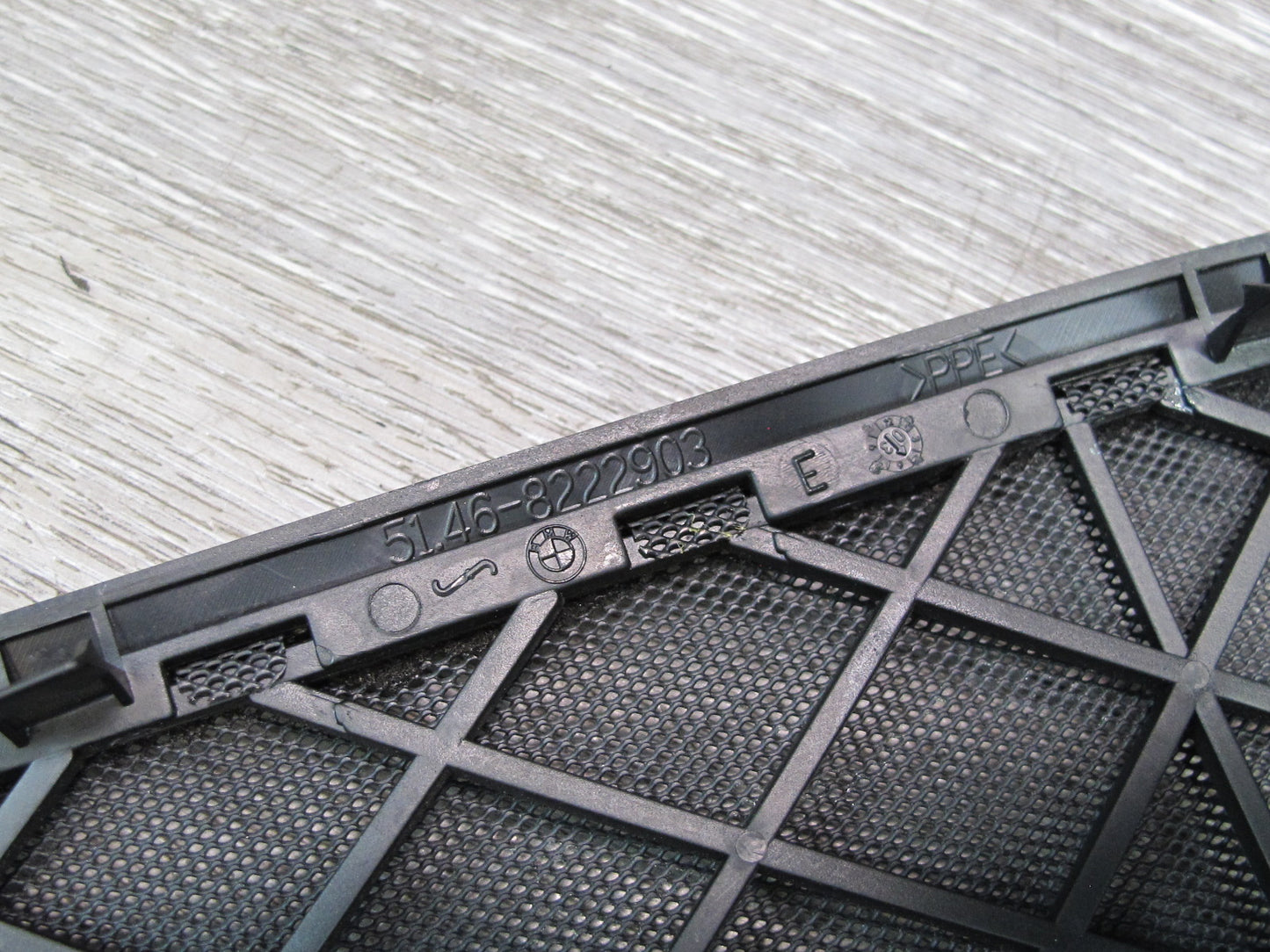 2001-2006 BMW E46 M3 Rear Left & Right Shelf Speaker Trim Grille Cover Set of 2