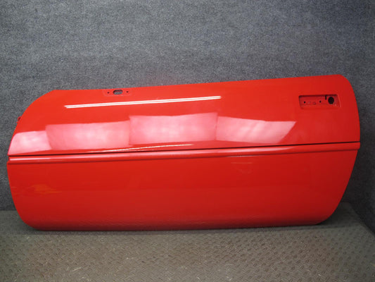 84-94 Chevrolet Corvette C4 Left Driver Door Shell Panel RED w Molding OEM