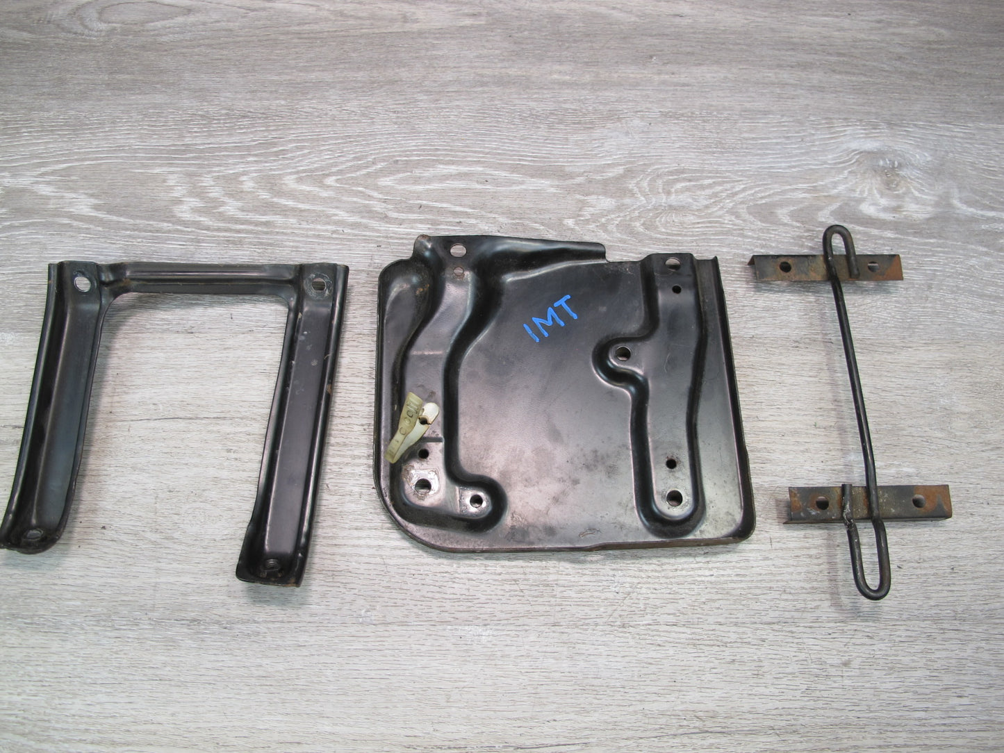 91-99 Dodge Stealth 3000GT Battery Tray Holder Bracket Panel Plate Set OEM