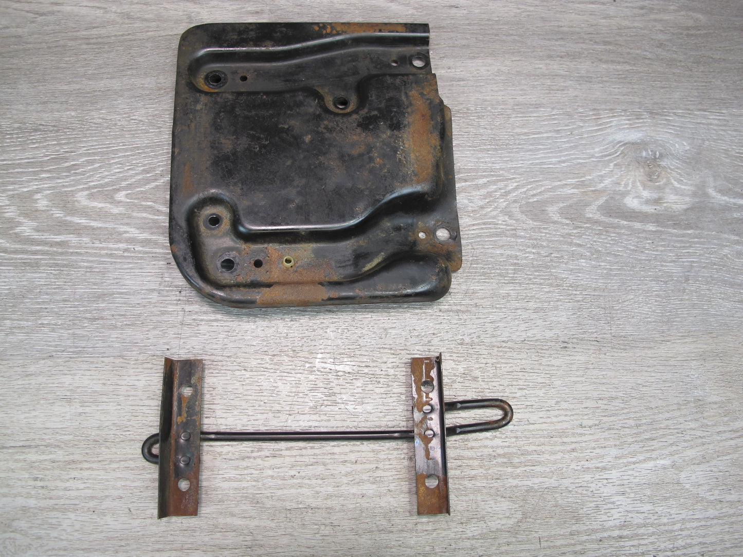 91-99 Dodge Stealth 3000GT Battery Tray Holder Bracket Panel Plate Set OEM