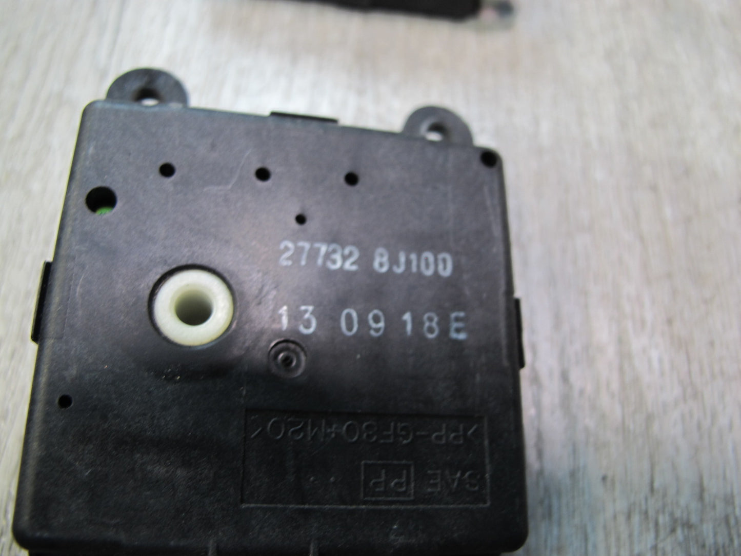 09-20 Nissan Z34 370Z Set of 3 A/C Heater Flap Door Actuator Motor Wiring OEM