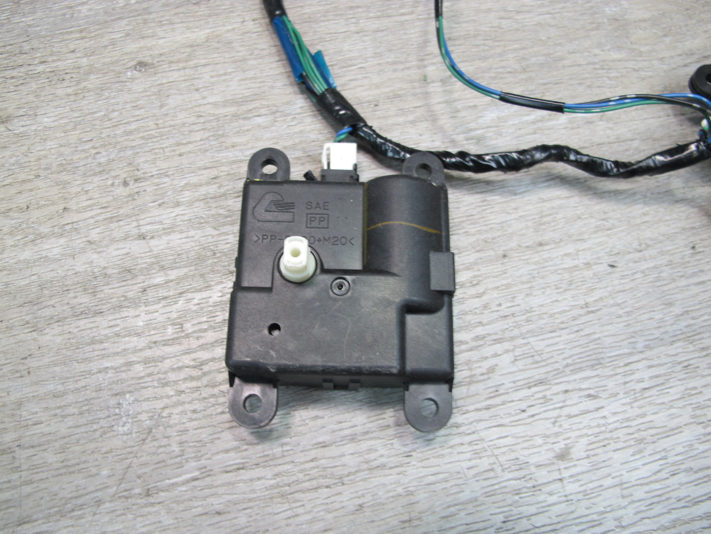 09-20 Nissan Z34 370Z Set of 3 A/C Heater Flap Door Actuator Motor Wiring OEM
