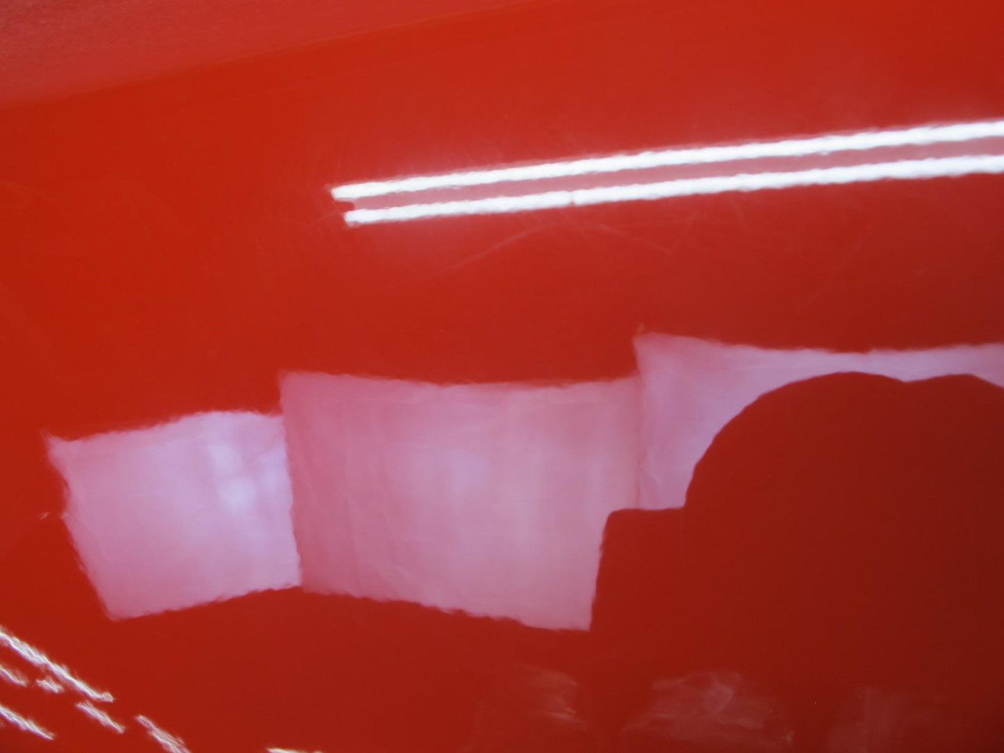 84-94 Chevrolet Corvette C4 Right Passenger Door Shell Panel RED w Molding OEM