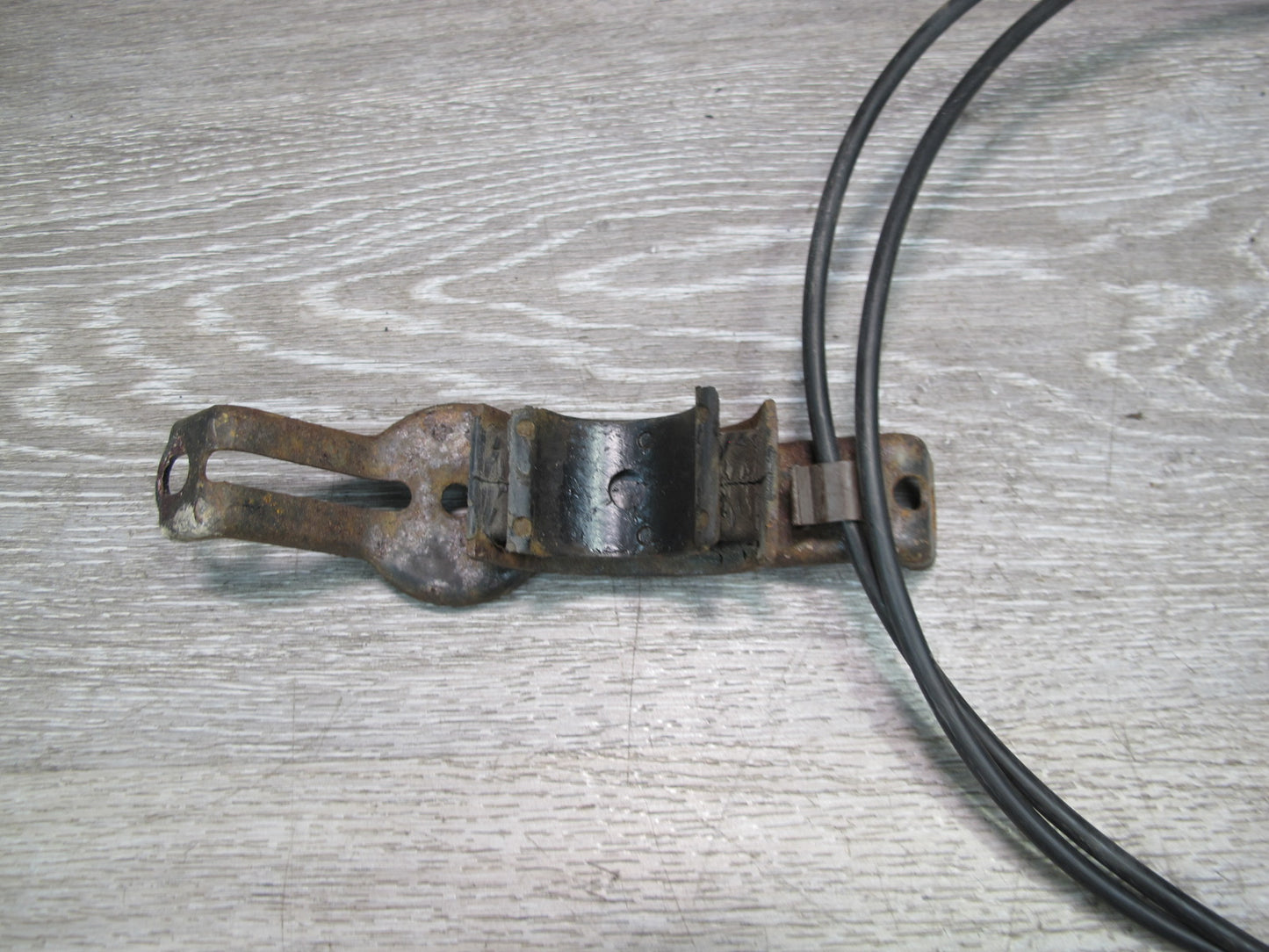 91-95 Toyota MR2 SW21L Front Frunk Trunk Hood Release Cable w Lock Latch OEM