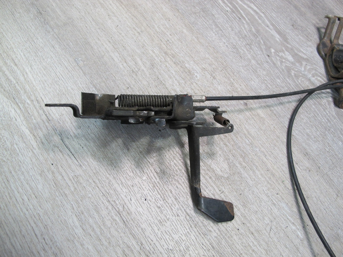 91-95 Toyota MR2 SW21L Front Frunk Trunk Hood Release Cable w Lock Latch OEM