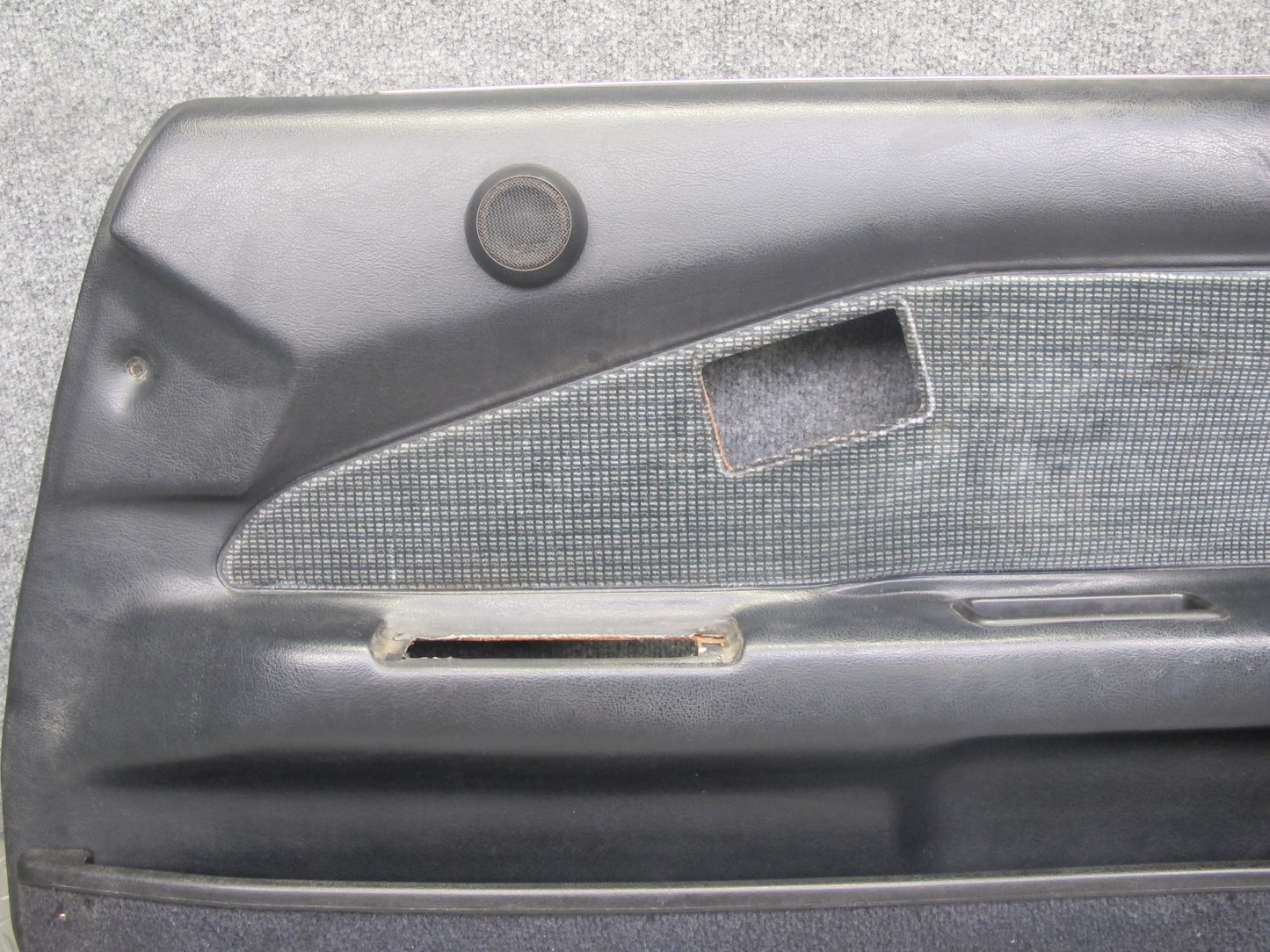 88-89 Toyota MR2 AW15 Set of 2 Left & Right Door Interior Trim Panel Blue OEM