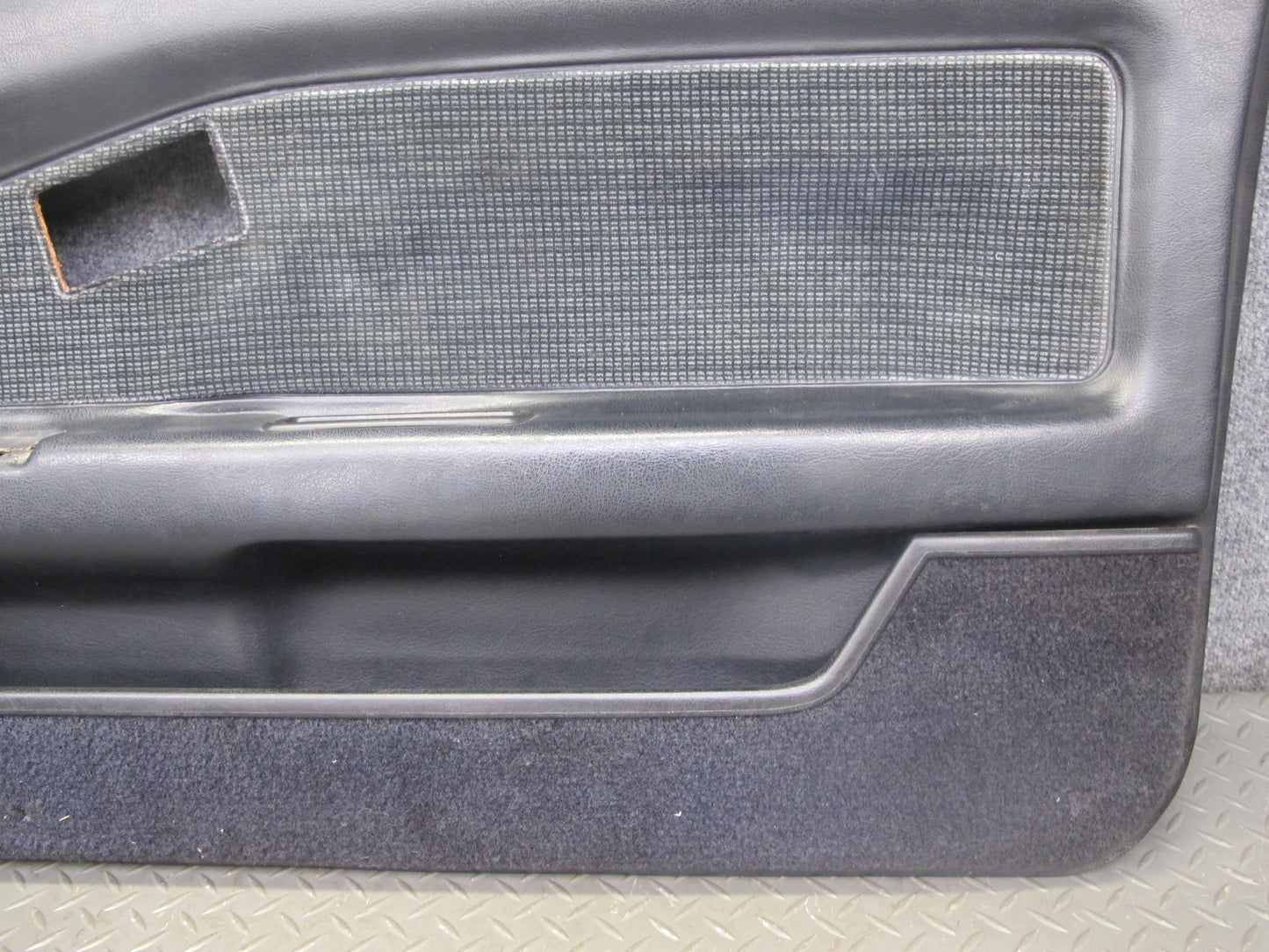 88-89 Toyota MR2 AW15 Set of 2 Left & Right Door Interior Trim Panel Blue OEM
