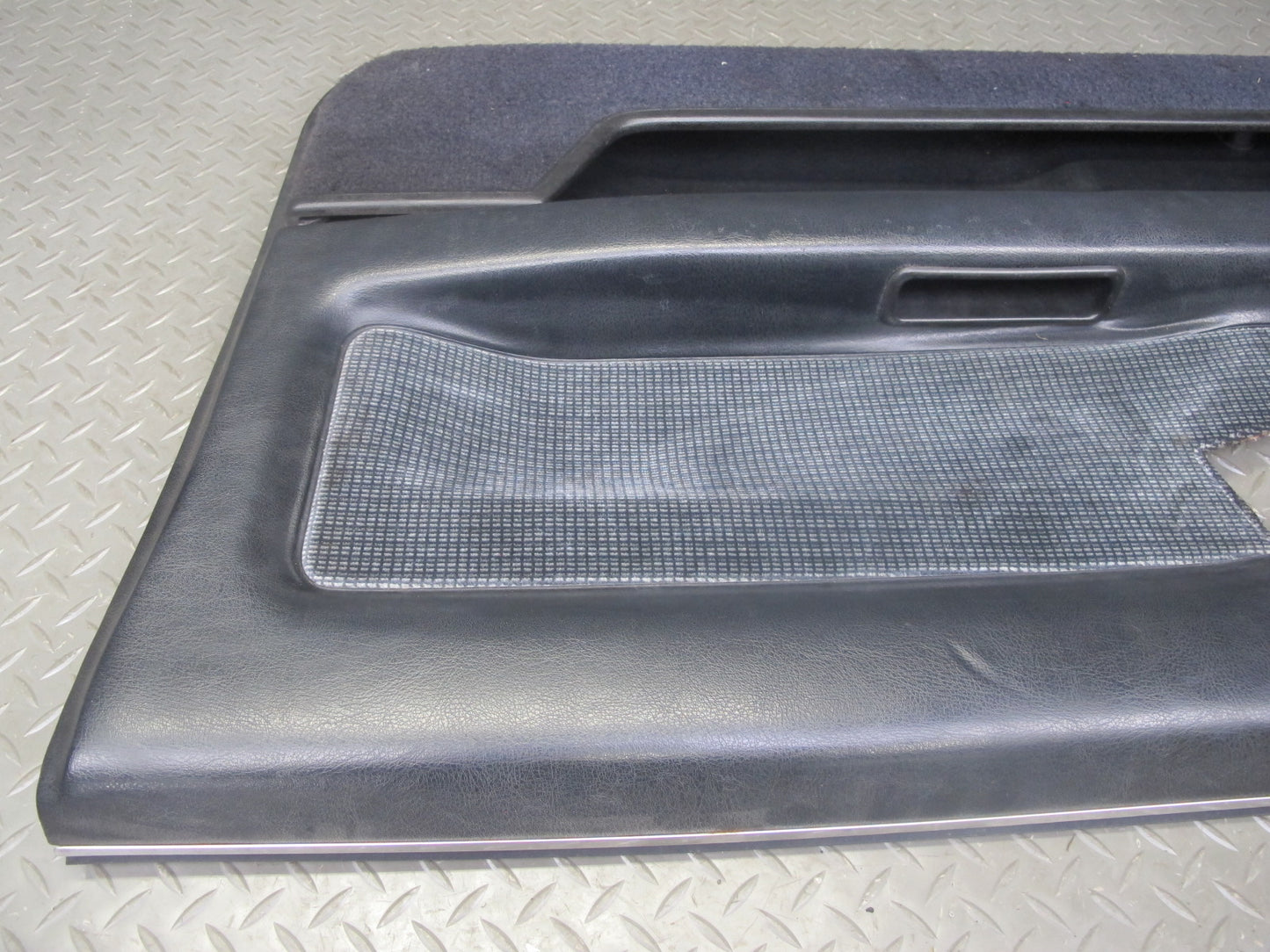88-89 Toyota MR2 AW15 Set of 2 Left & Right Door Interior Trim Panel Blue OEM
