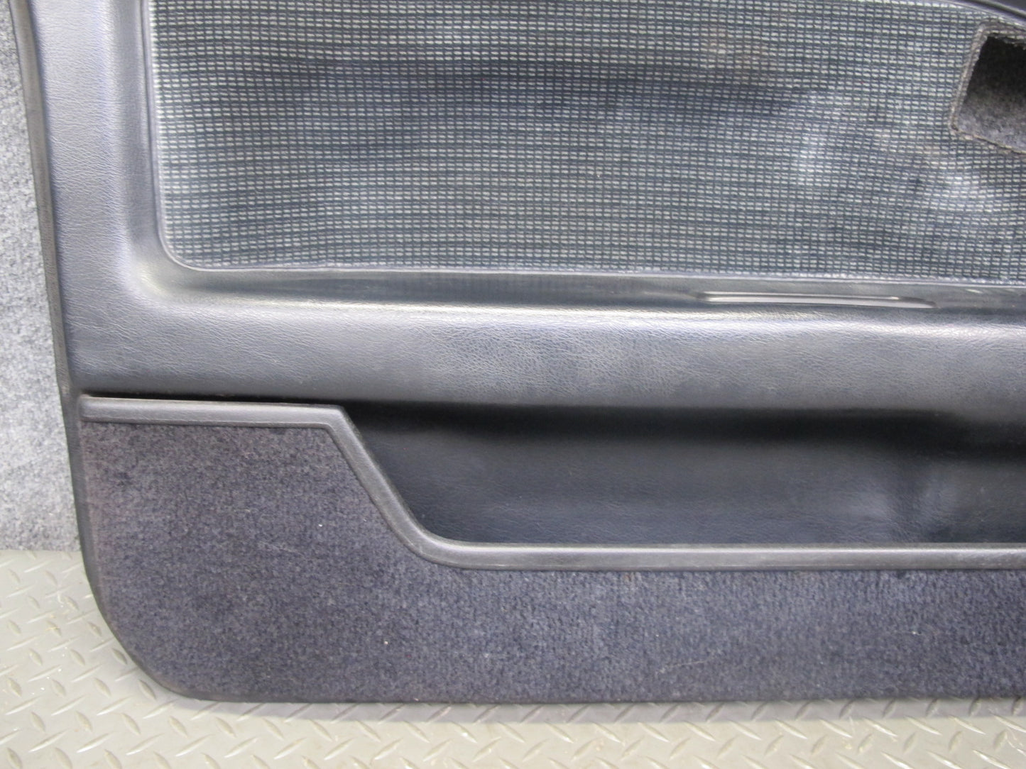 88-89 Toyota MR2 AW15 Set of 2 Left & Right Door Interior Trim Panel Blue OEM