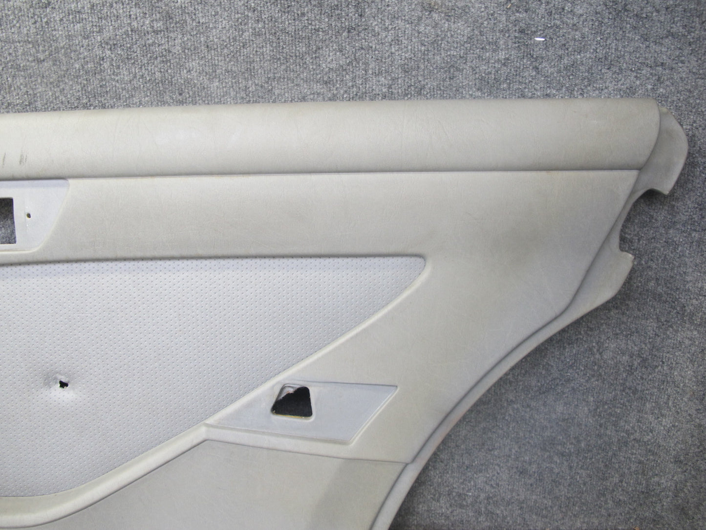 86-91 Mercedes W126 Set of 2 Rear Left & Right Door Interior Trim Panel OEM