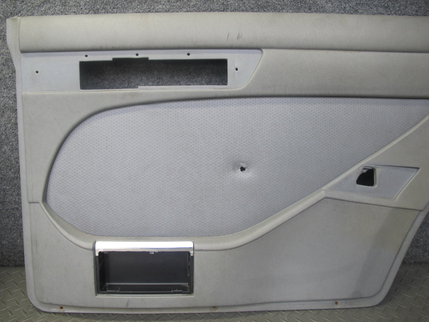 86-91 Mercedes W126 Set of 2 Rear Left & Right Door Interior Trim Panel OEM