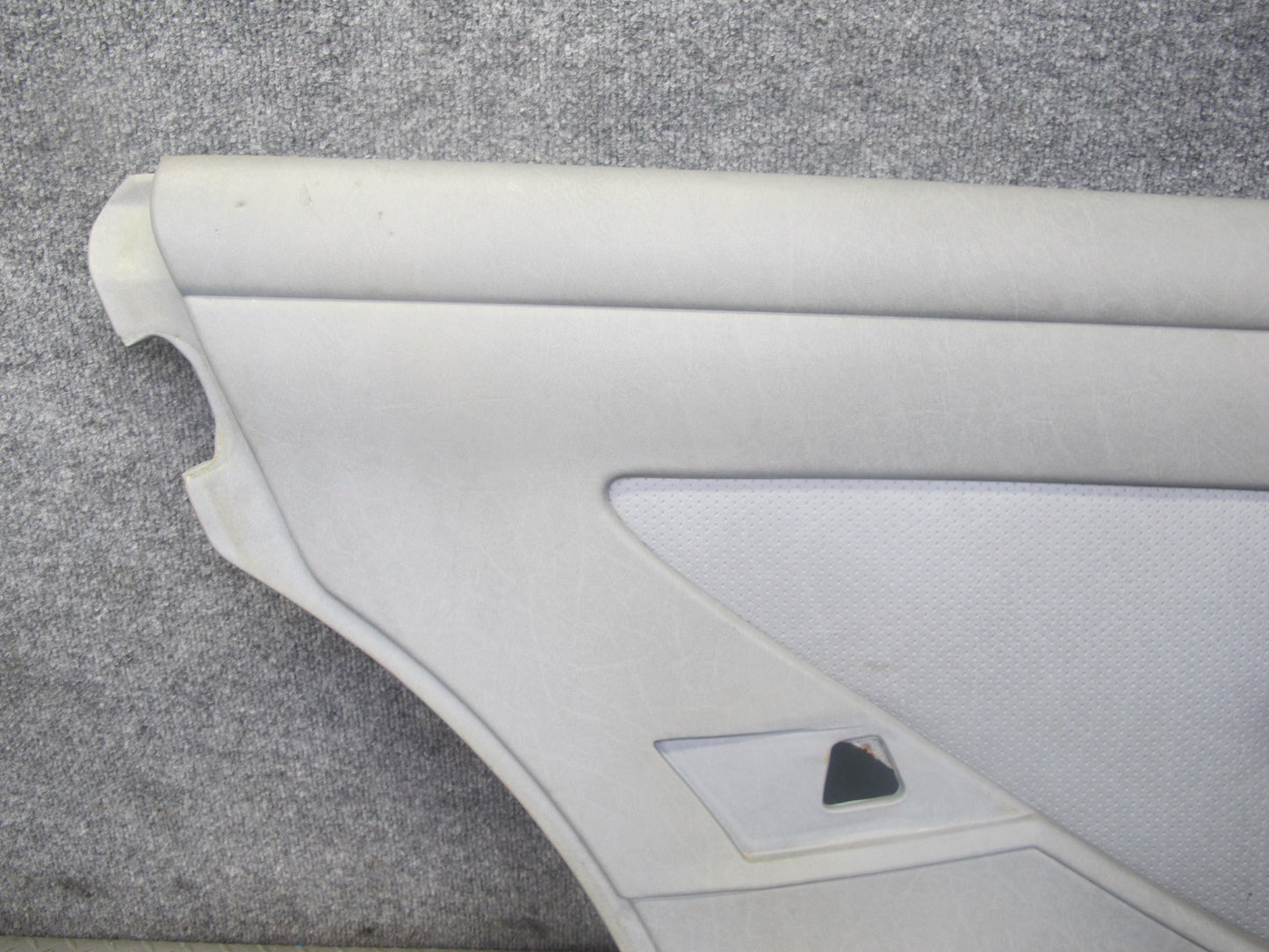 86-91 Mercedes W126 Set of 2 Rear Left & Right Door Interior Trim Panel OEM