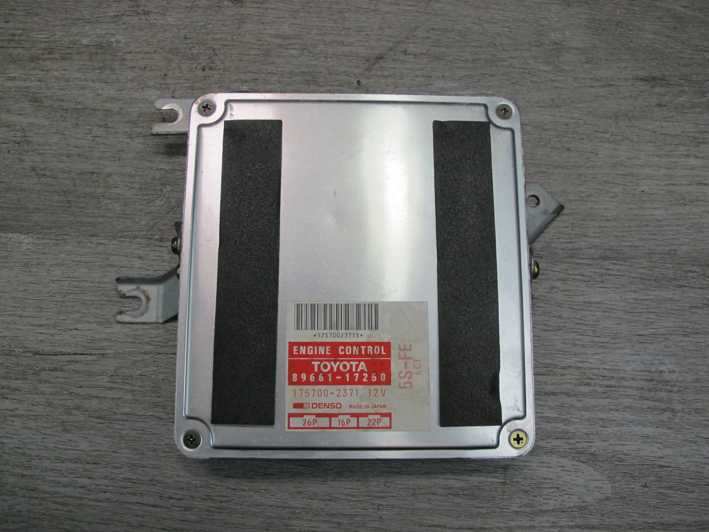1991 Toyota MR2 SW21L 2.2L 5SFE AT ECM ECU Engine Control Module 89661-17250 OEM