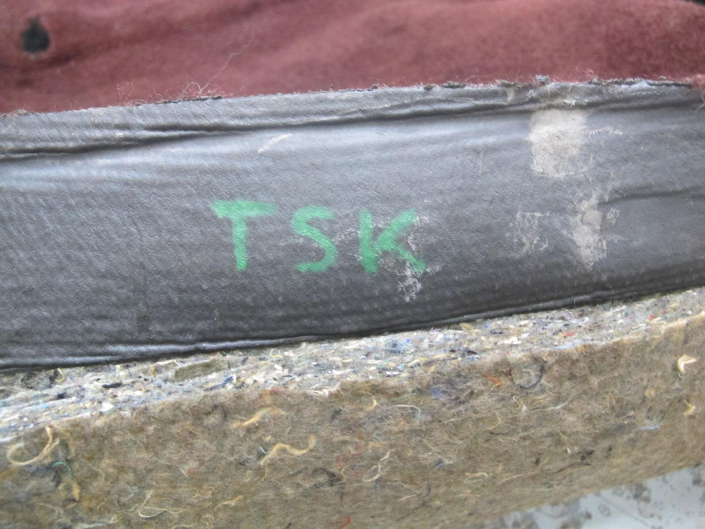 86-92 Toyota Supra MK3 Floor Carpet Liner Cover Maroon OEM