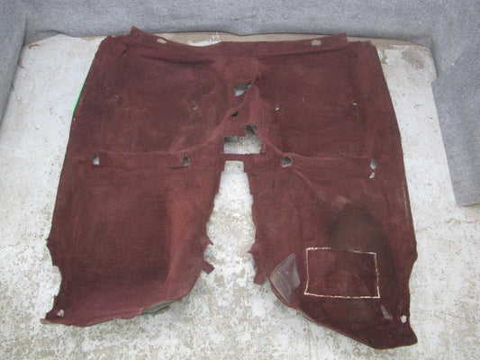 86-92 Toyota Supra MK3 Floor Carpet Liner Cover Maroon OEM