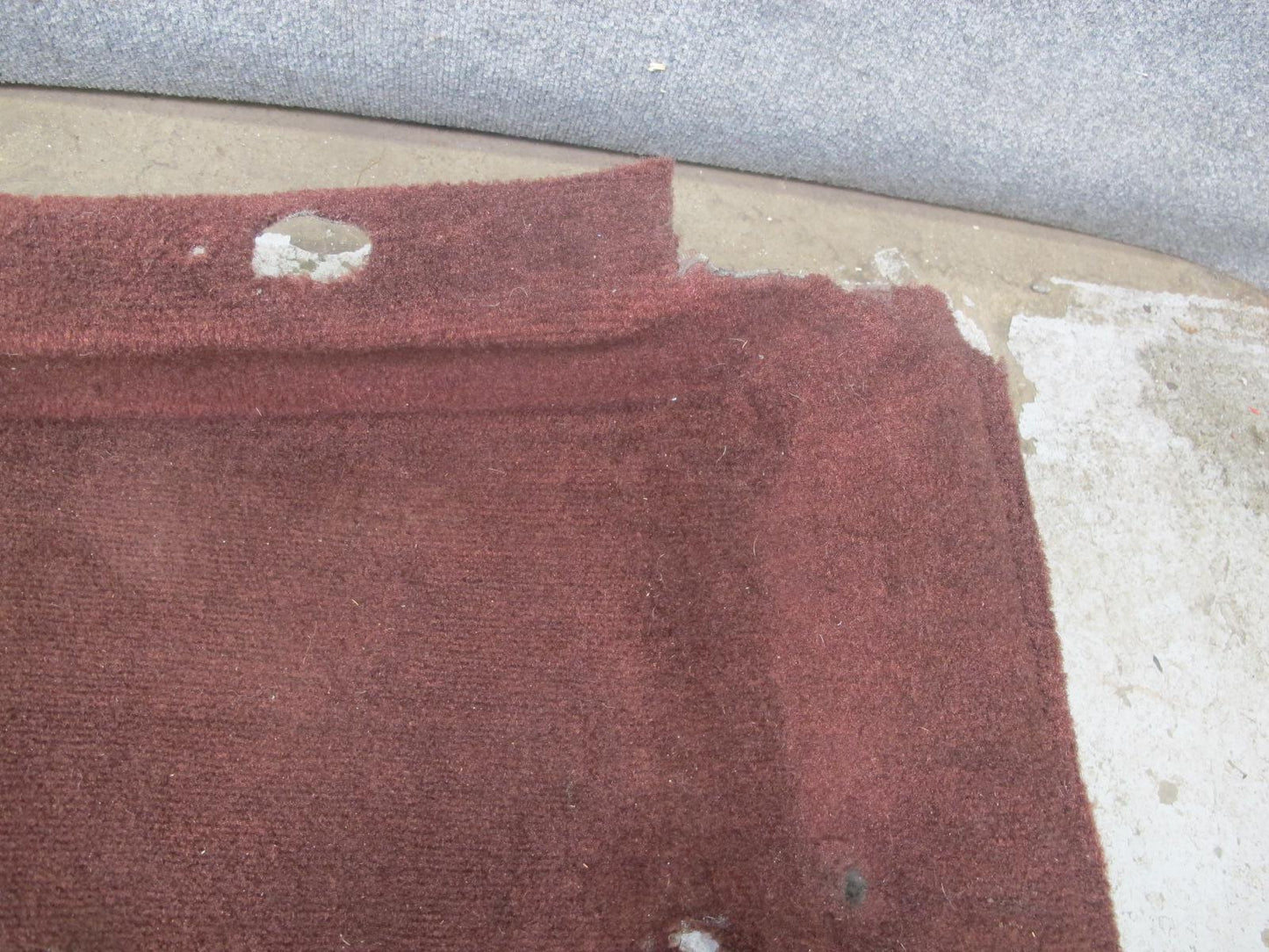 86-92 Toyota Supra MK3 Floor Carpet Liner Cover Maroon OEM