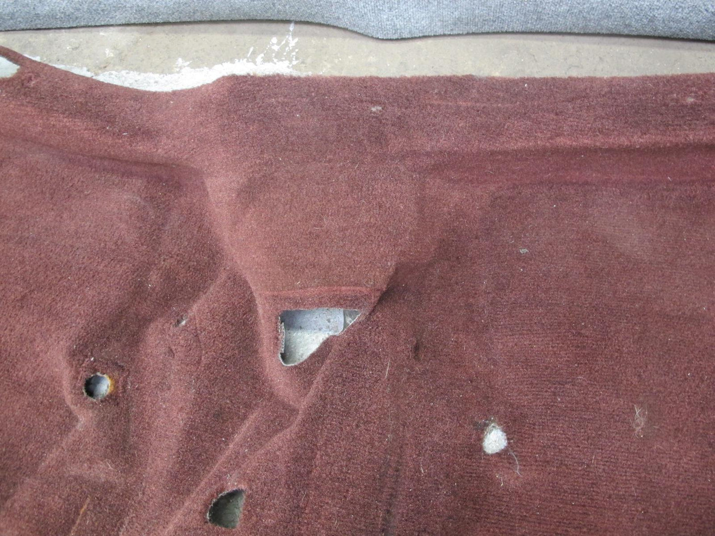 86-92 Toyota Supra MK3 Floor Carpet Liner Cover Maroon OEM