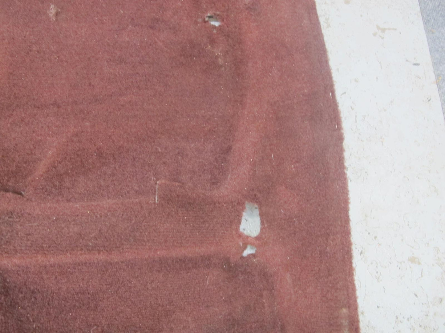 86-92 Toyota Supra MK3 Floor Carpet Liner Cover Maroon OEM