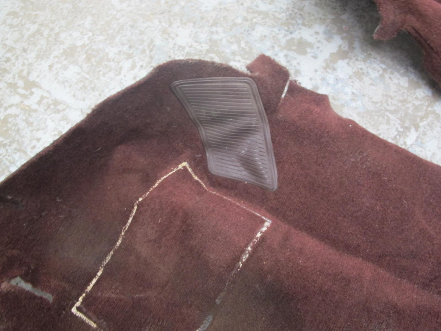 86-92 Toyota Supra MK3 Floor Carpet Liner Cover Maroon OEM