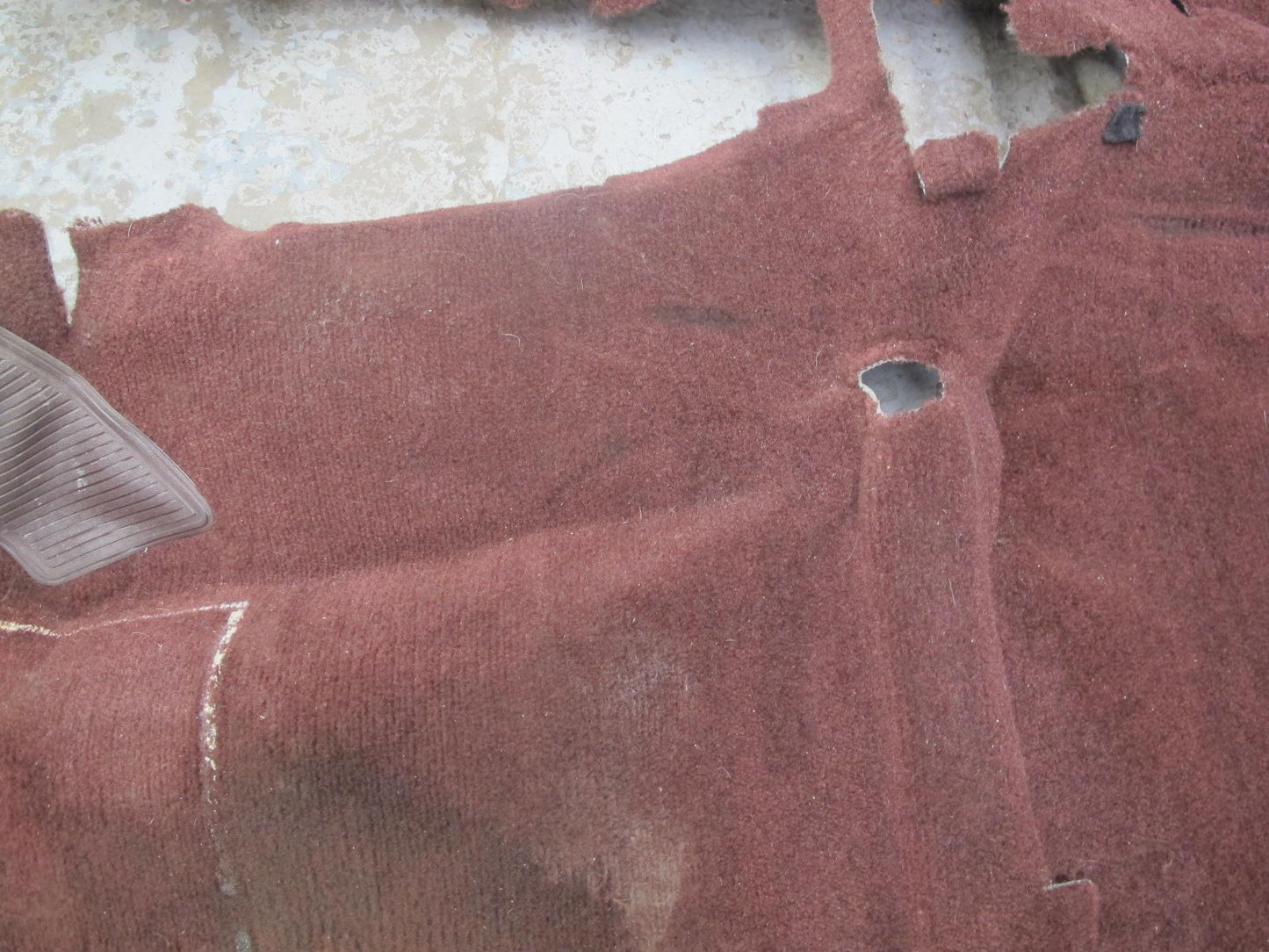 86-92 Toyota Supra MK3 Floor Carpet Liner Cover Maroon OEM