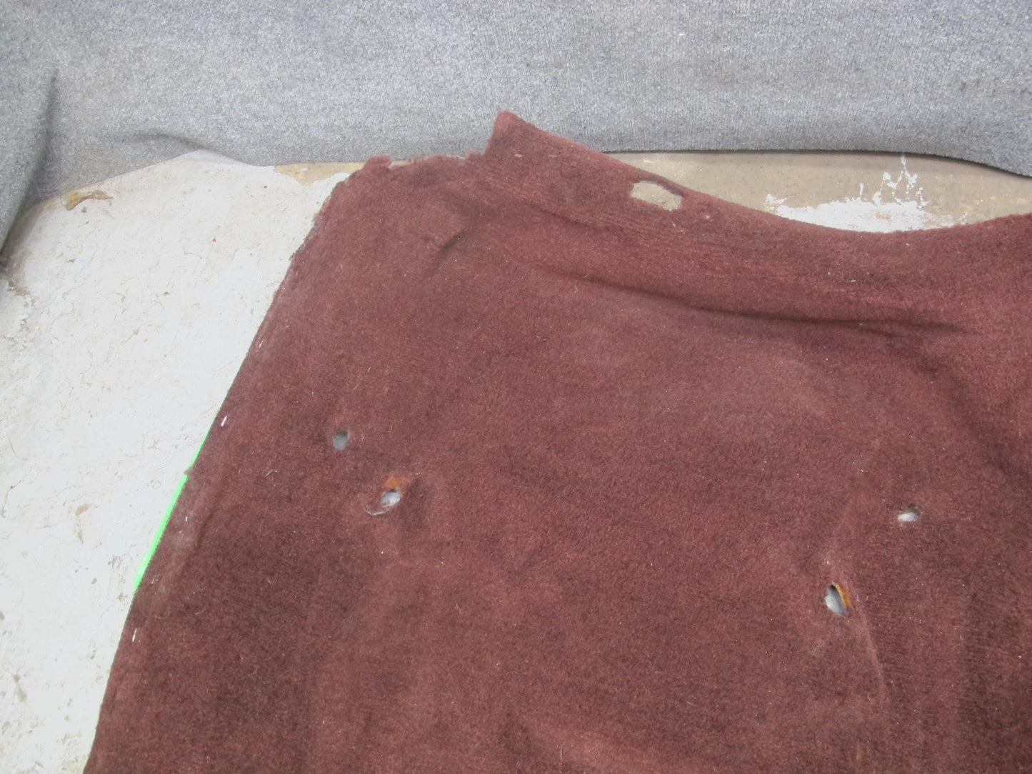86-92 Toyota Supra MK3 Floor Carpet Liner Cover Maroon OEM