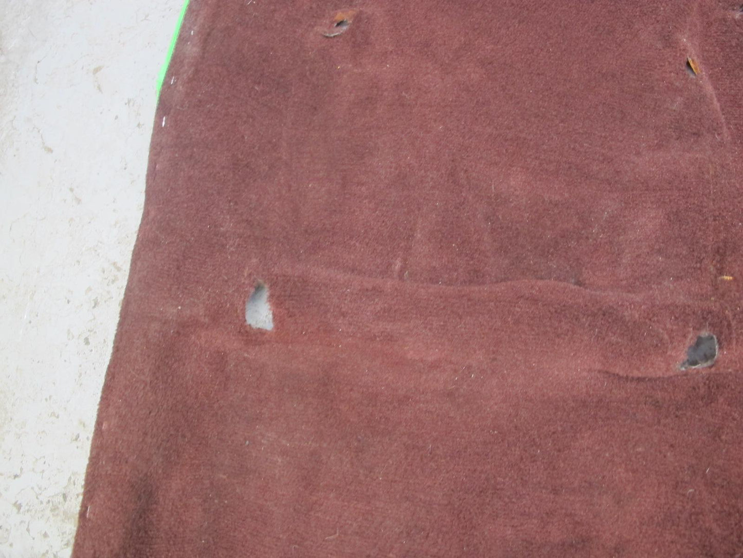 86-92 Toyota Supra MK3 Floor Carpet Liner Cover Maroon OEM