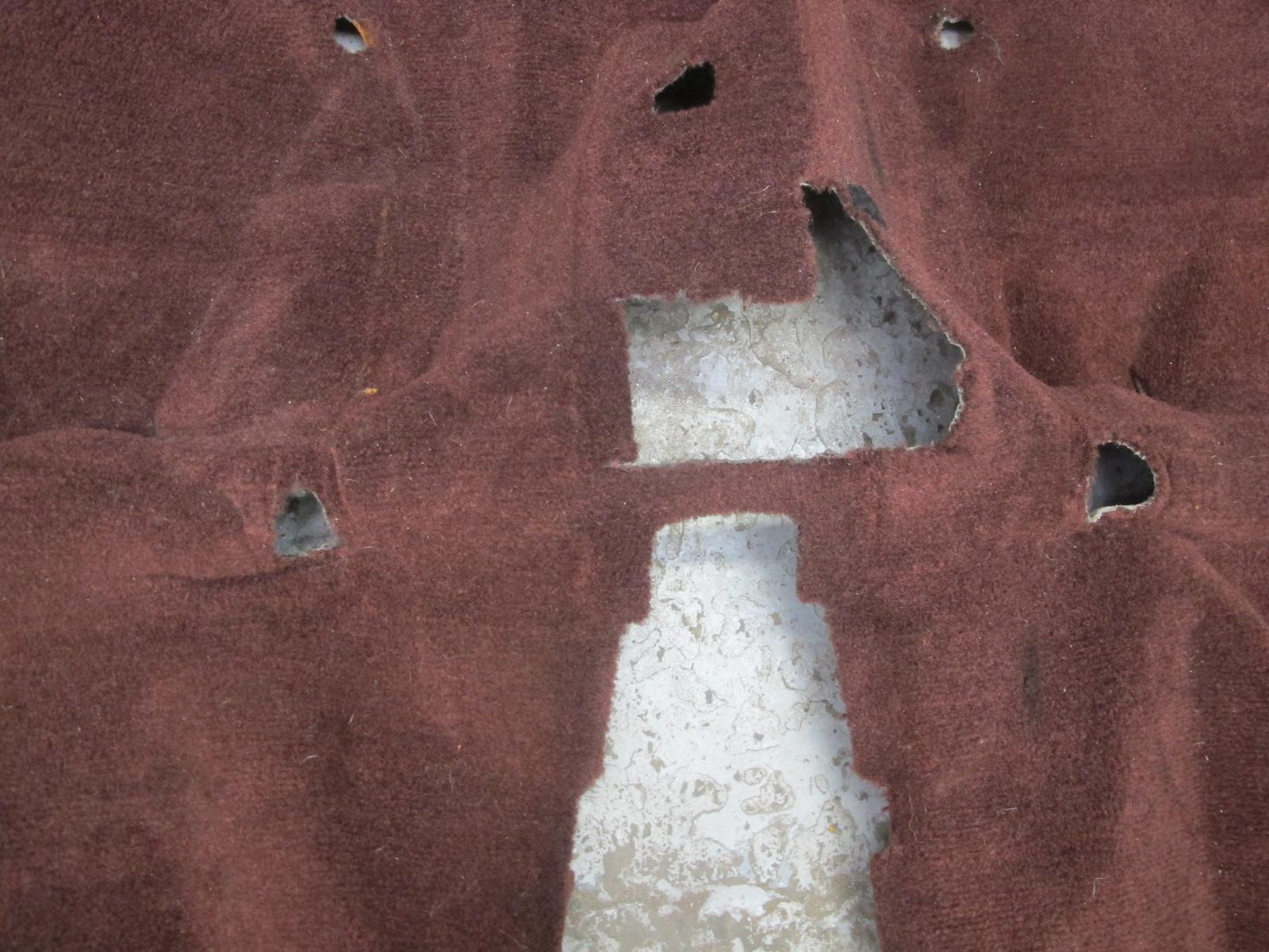 86-92 Toyota Supra MK3 Floor Carpet Liner Cover Maroon OEM