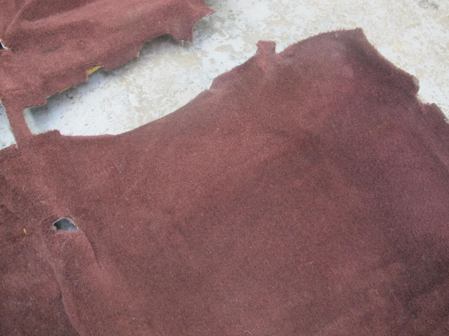 86-92 Toyota Supra MK3 Floor Carpet Liner Cover Maroon OEM