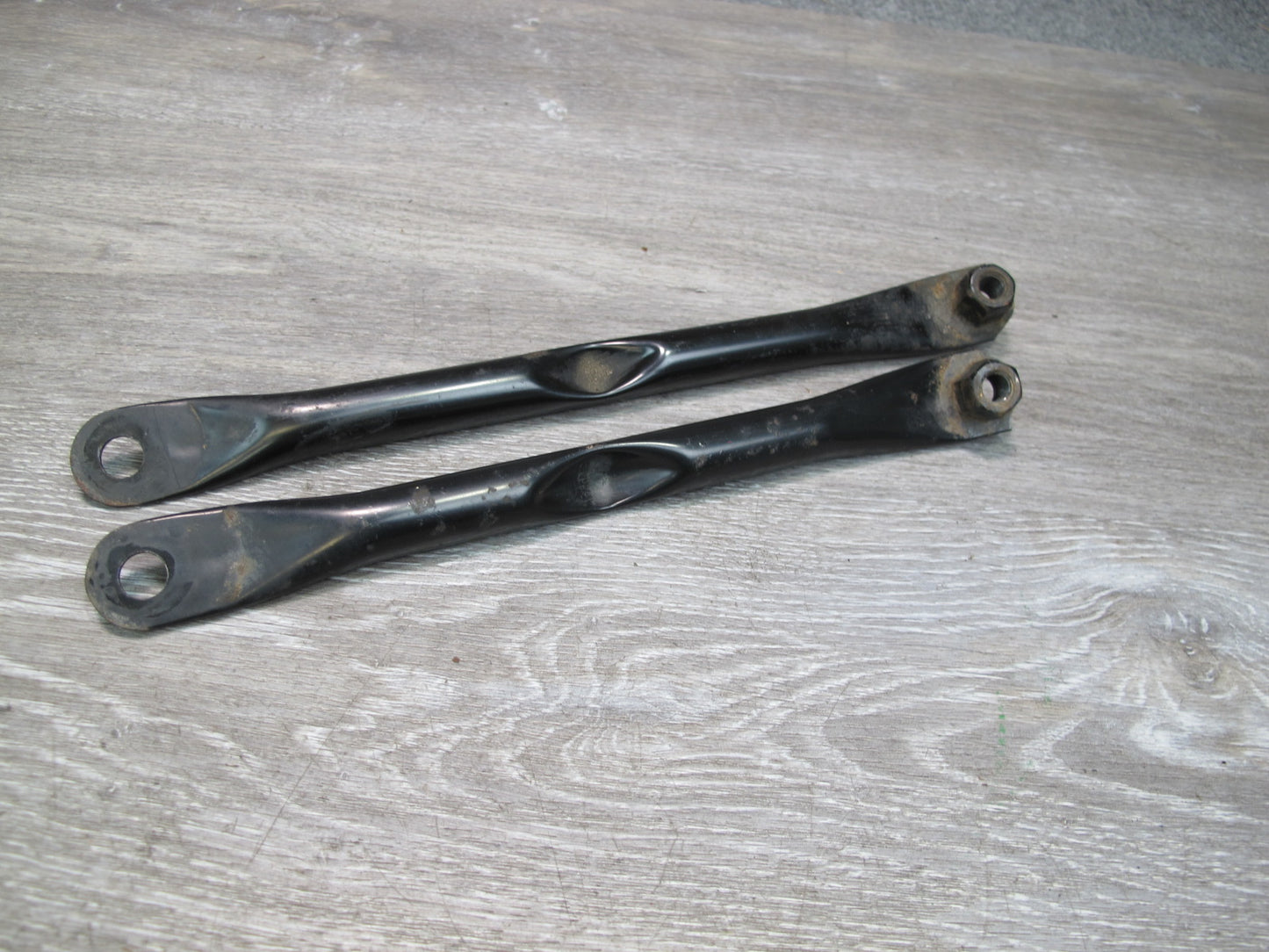 91-95 Toyota MR2 SW21L Front Left & Right Lower Chassis Cancer Brace Bar Set OEM