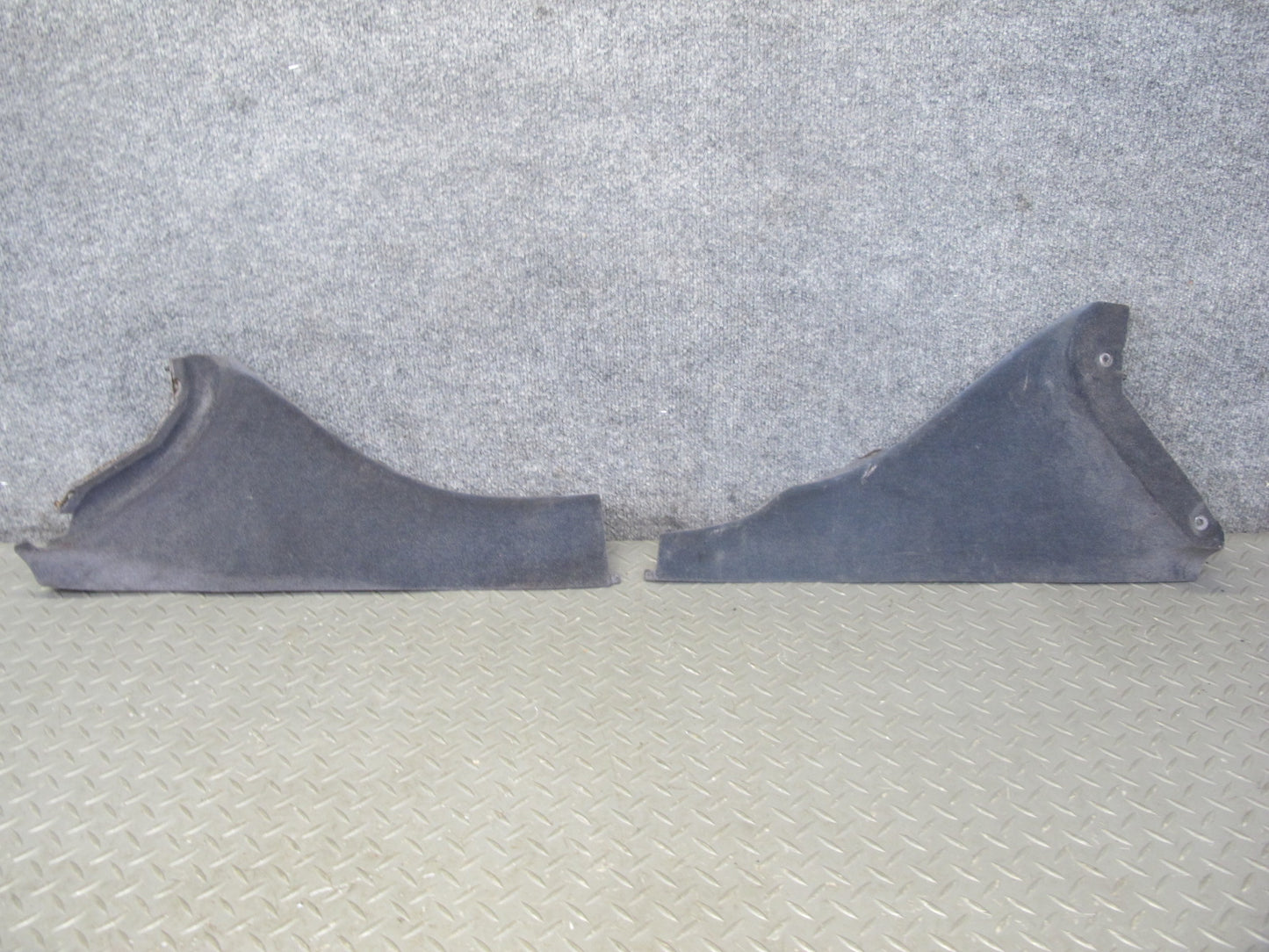 90-93 Nissan Z32 300ZX Set of 2 Center Console Side Trim Cover Panel OEM