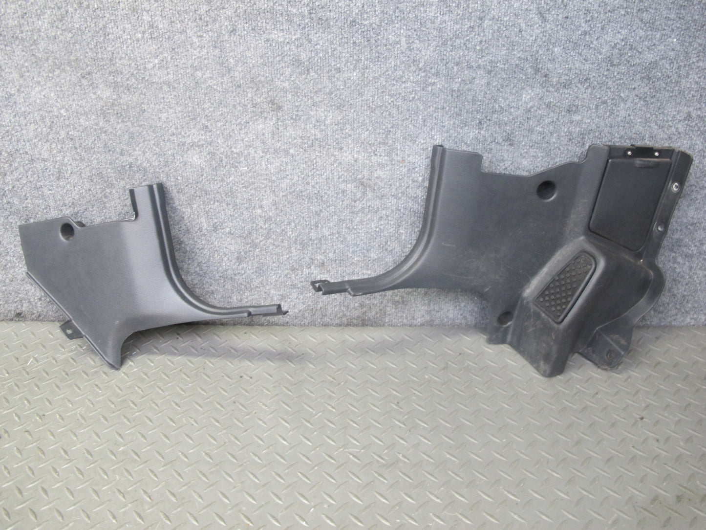 90-96 Nissan Z32 300ZX Set of 2 Front Left & Right Kick Trim Cover Panel OEM